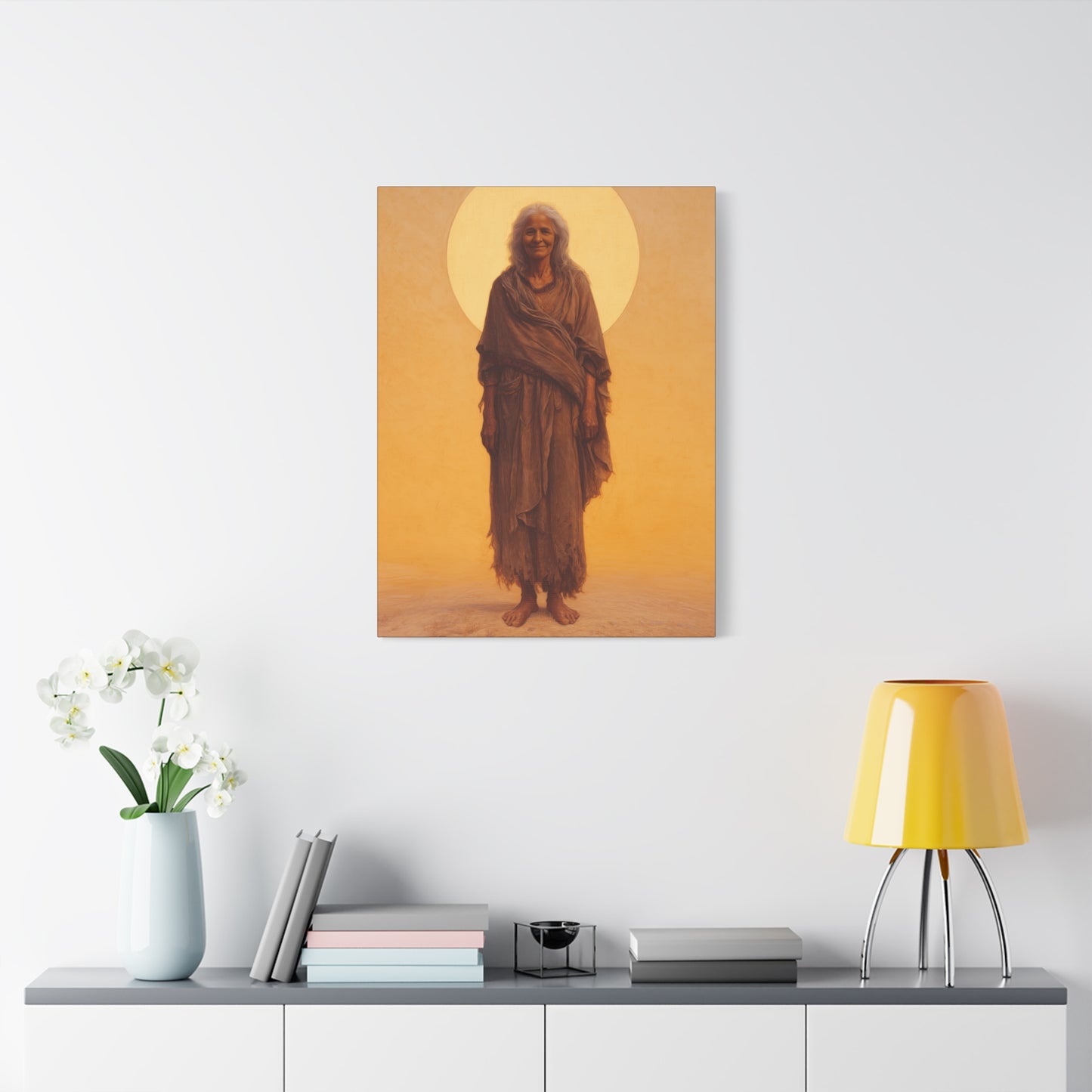 Saint Mary of Egypt - Desert Mother - Gallery Wrapped Canvas - Print - Religious Art for your Home - Catholic Art