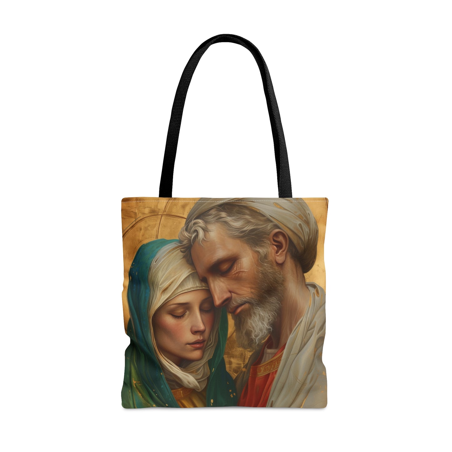 Saints Peter and Fevronia of Murom Tote Bag - Purse - Three sizes - Large Medium Small Bag - Catholic faith carry-all purse - Double Sided