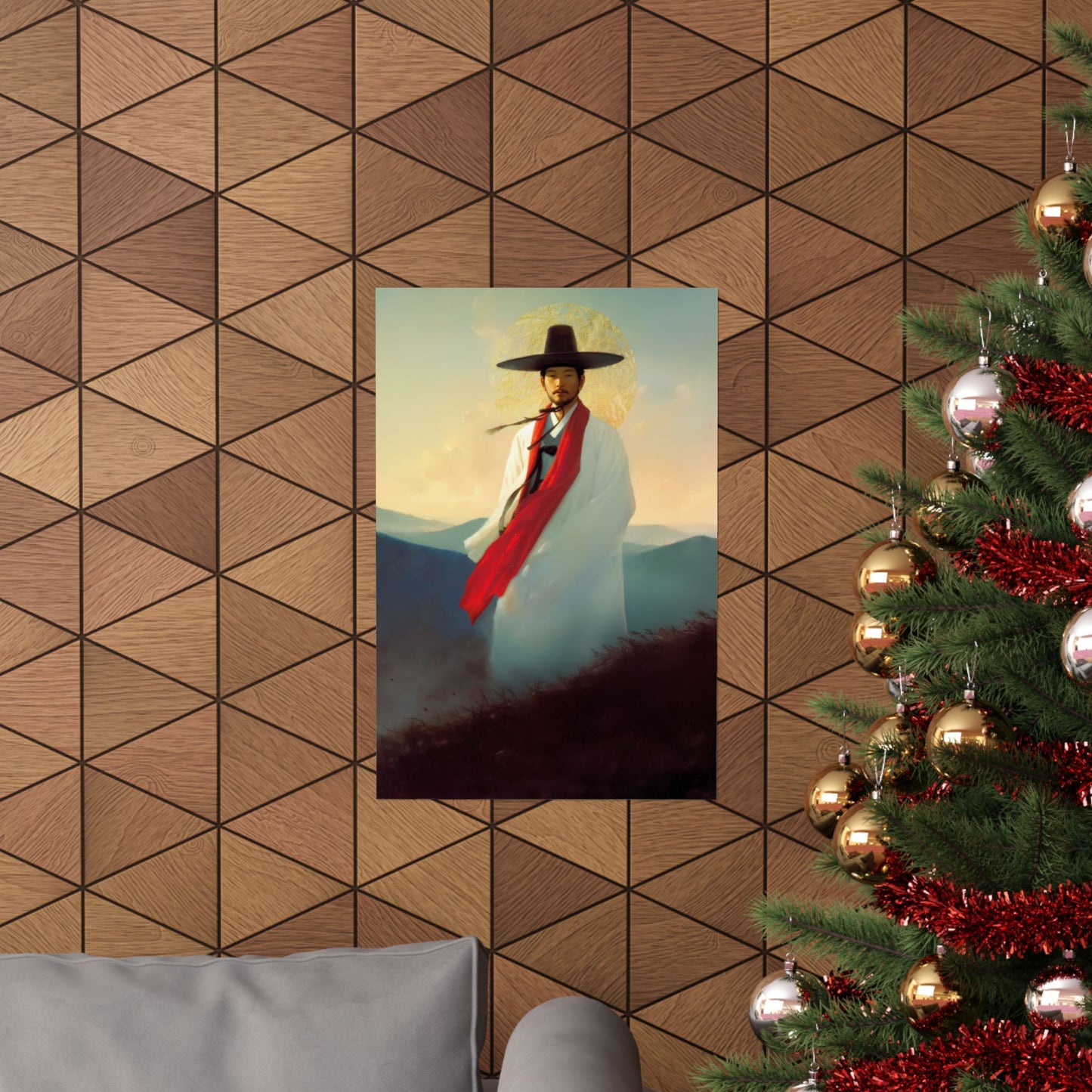 Saint Andrew Kim Taegon -  Sanctified Souls Print - Multiple Sizes - Premium Posters - Catholic Art - Christian Home - Martyr Saint