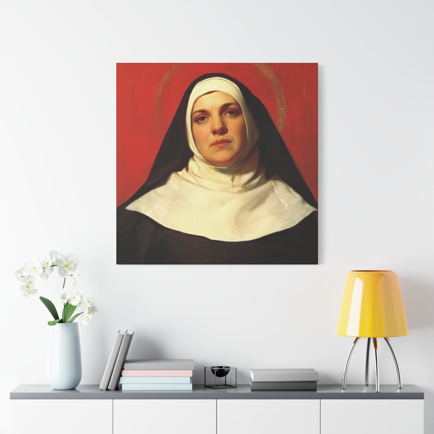 Saint Maria Giuseppa Rossello - Gallery Wrapped Canvas - Print - Religious Art for your Home - Catholic Art