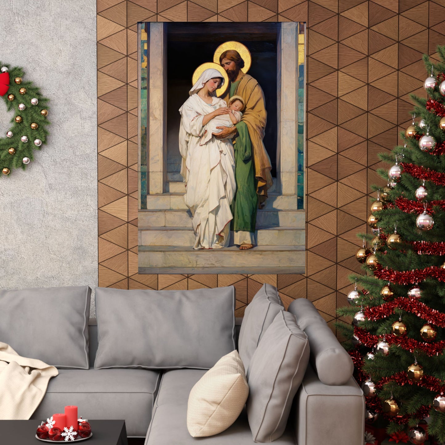 The Feast of the Presentation of the Lord - Holy Family - Sanctified Souls Print - Multiple Sizes - Premium Matte Vertical Posters