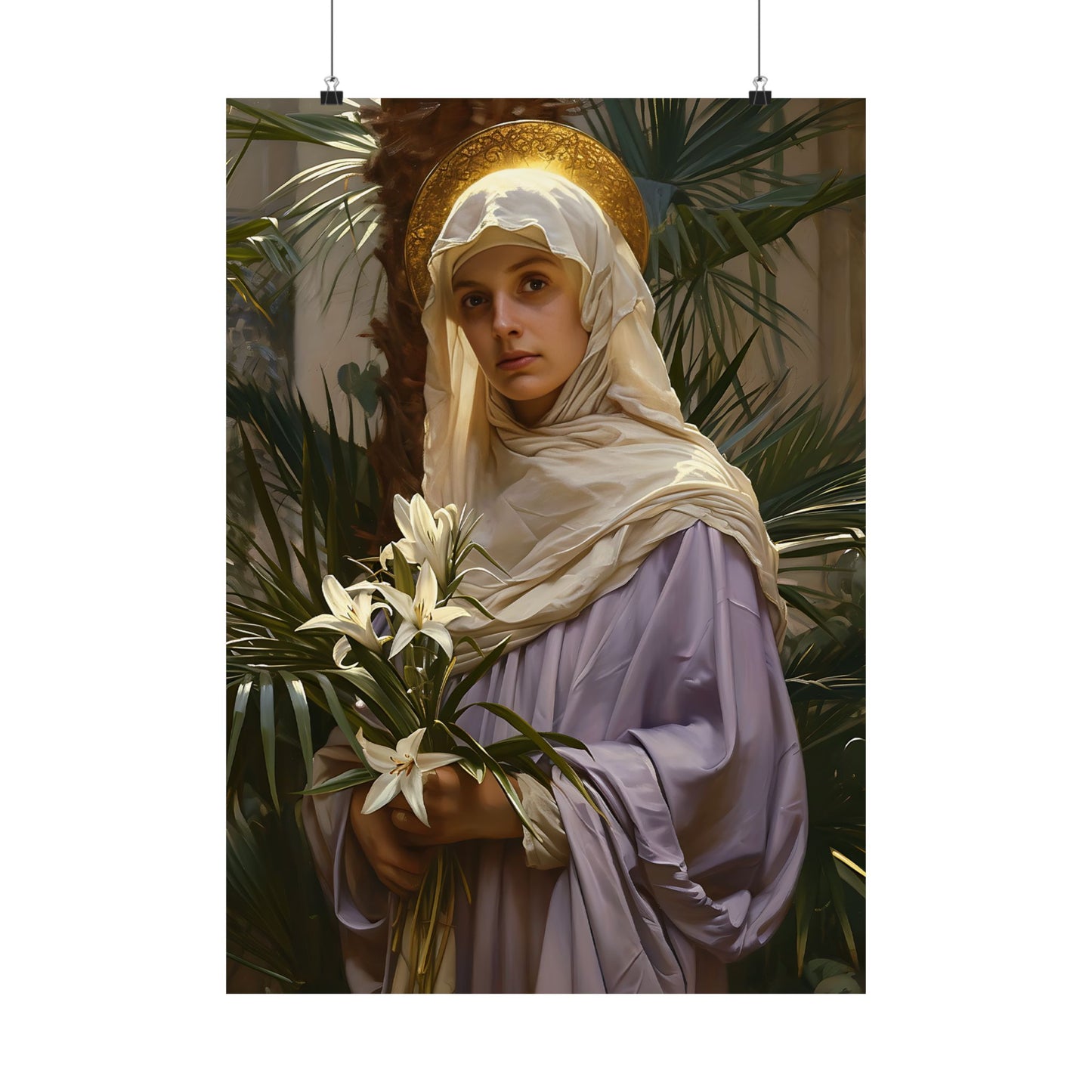 Saint Adele - Sanctified Souls Print - Multiple Sizes - Premium Matte Vertical Posters