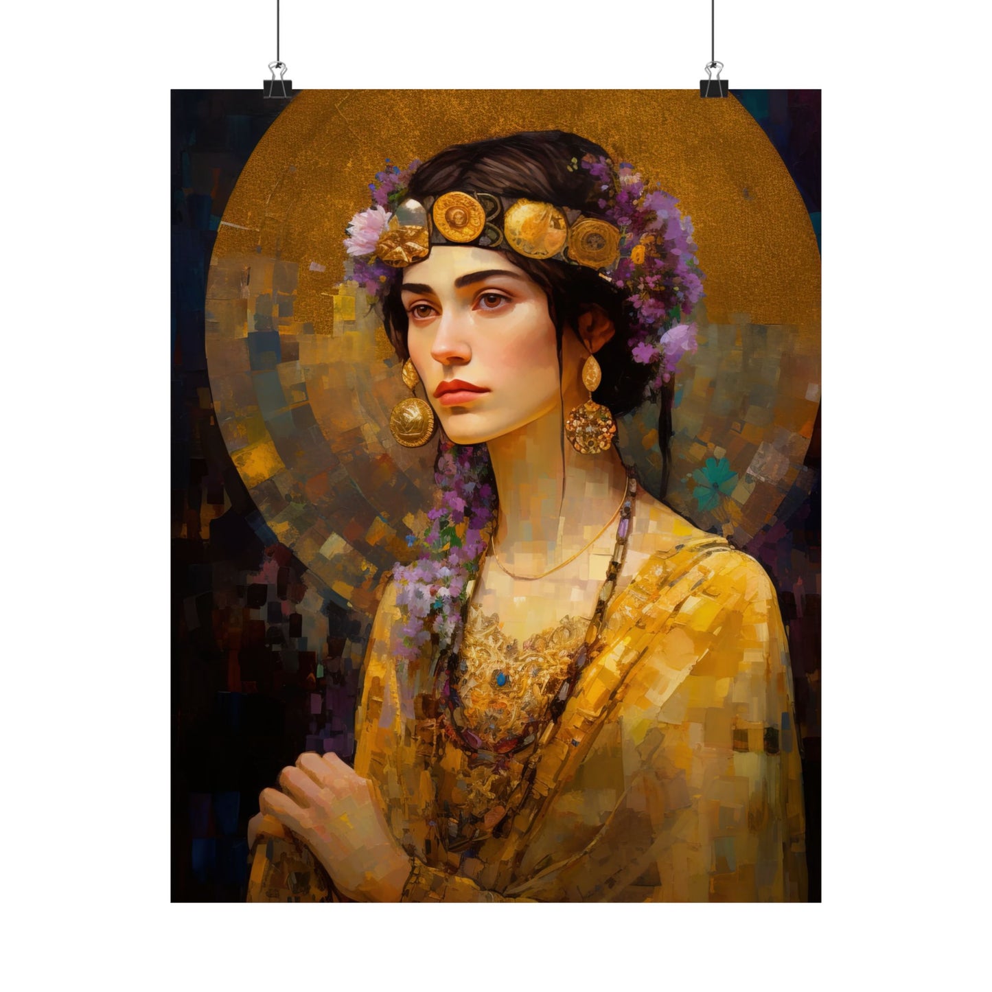Saint Lydia Purpuraria - Sanctified Souls Print - Multiple Sizes - Premium Matte Vertical Posters