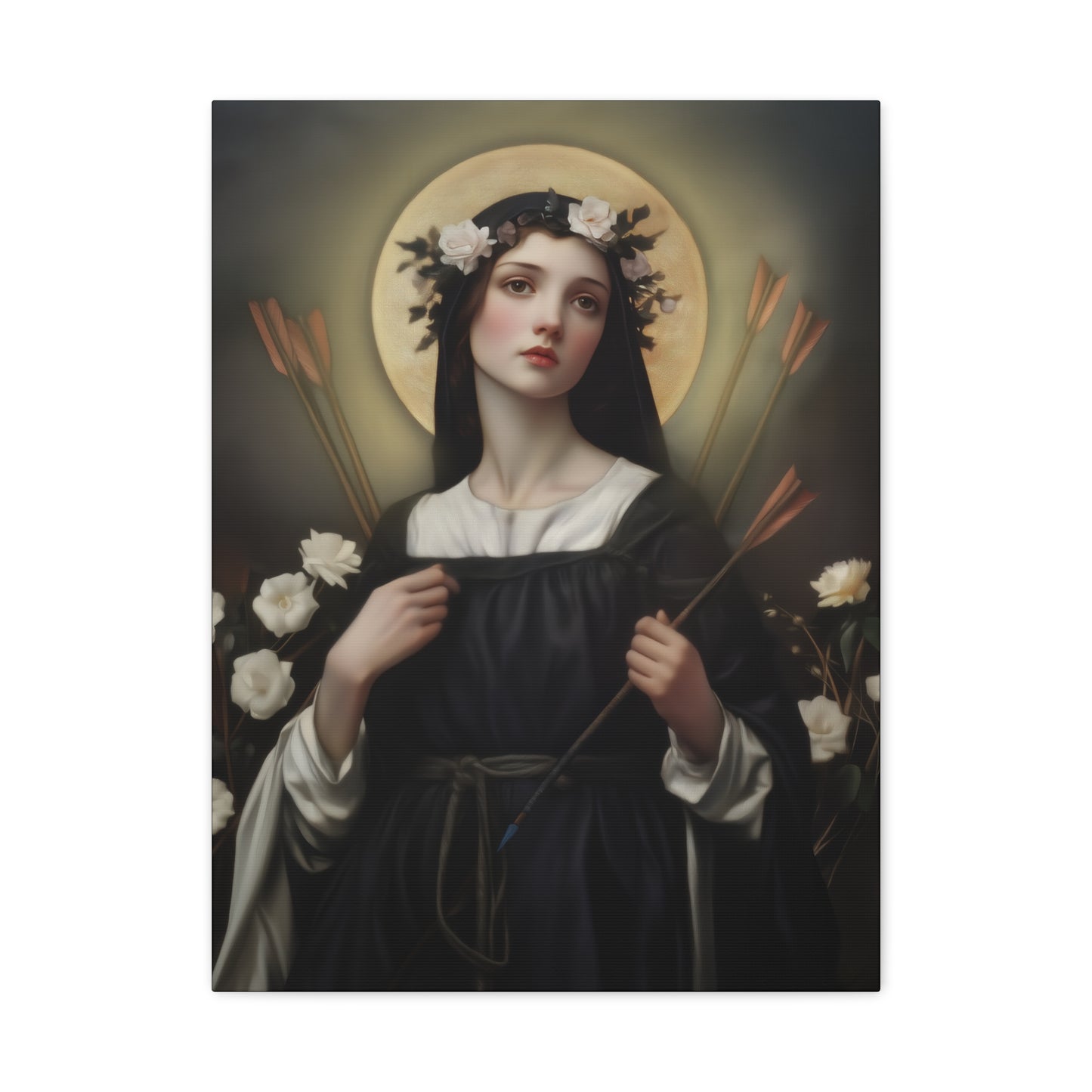 Saint Dorothy of Montau - Gallery Wrapped Canvas - Print - Religious Art for your Home - Catholic Art
