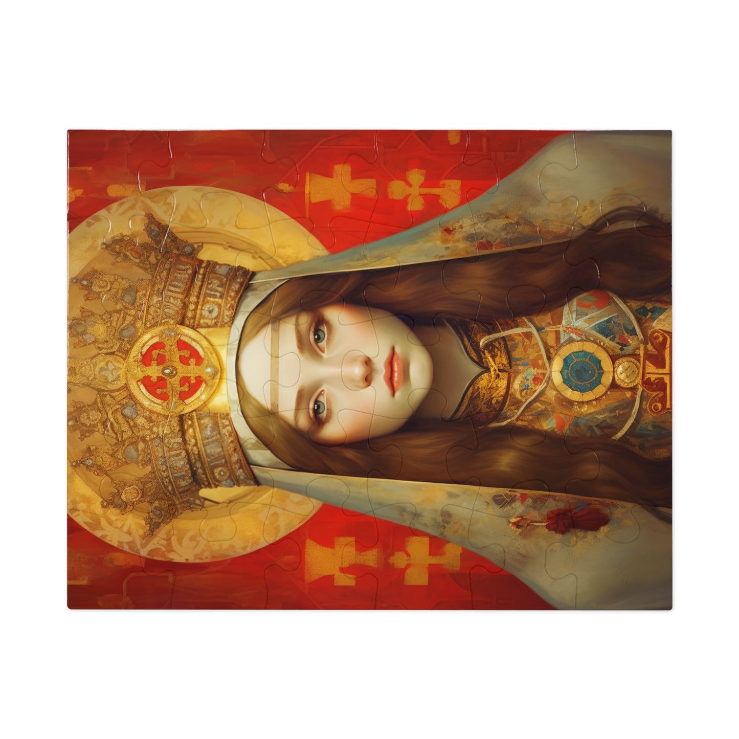 Saint Alexandra - Puzzle and Keepsake Tin - Jigsaw Puzzle (30, 110, 252, 500,1000-Piece) - Religious Puzzle