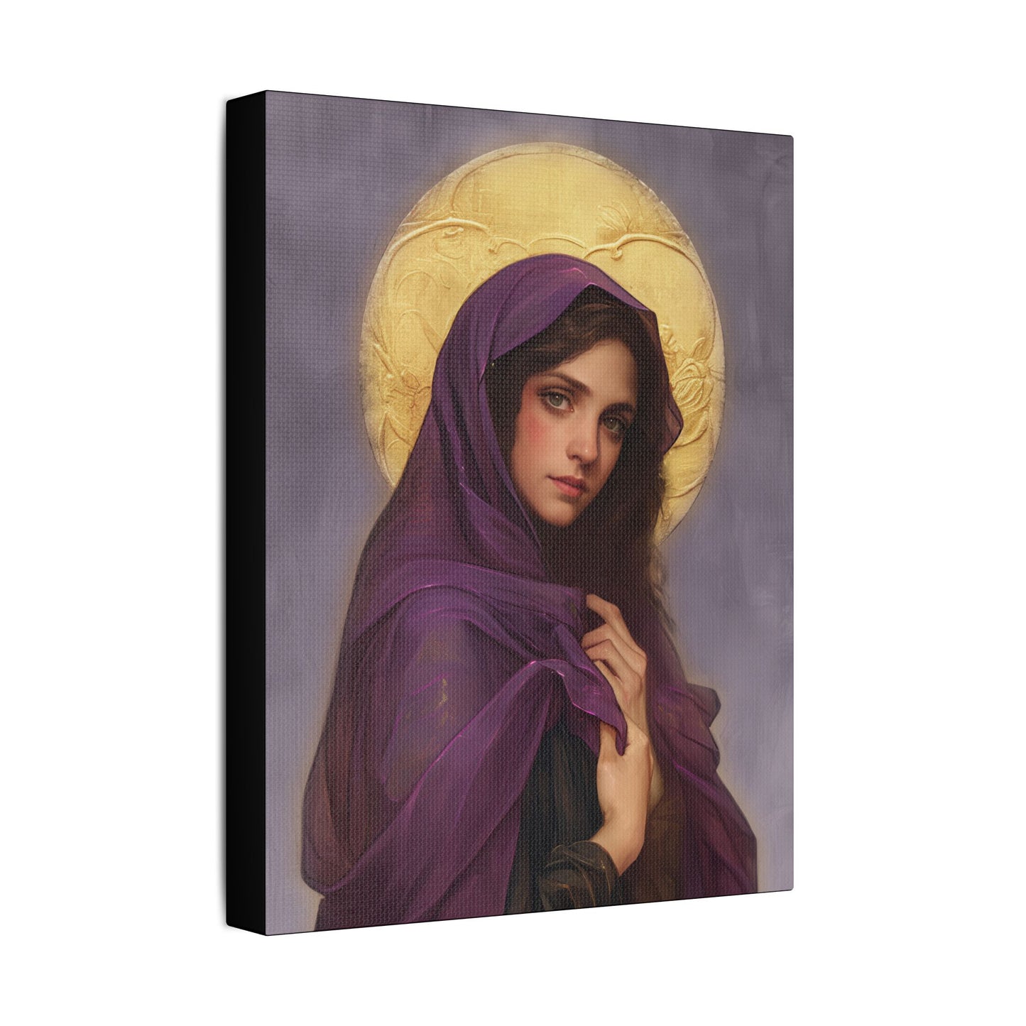 Saint Lydia Purpuraria / Lydia of Thyatira  - Museum Wrapped Canvas - Print - Religious Art for your Home - Christian print - Religious
