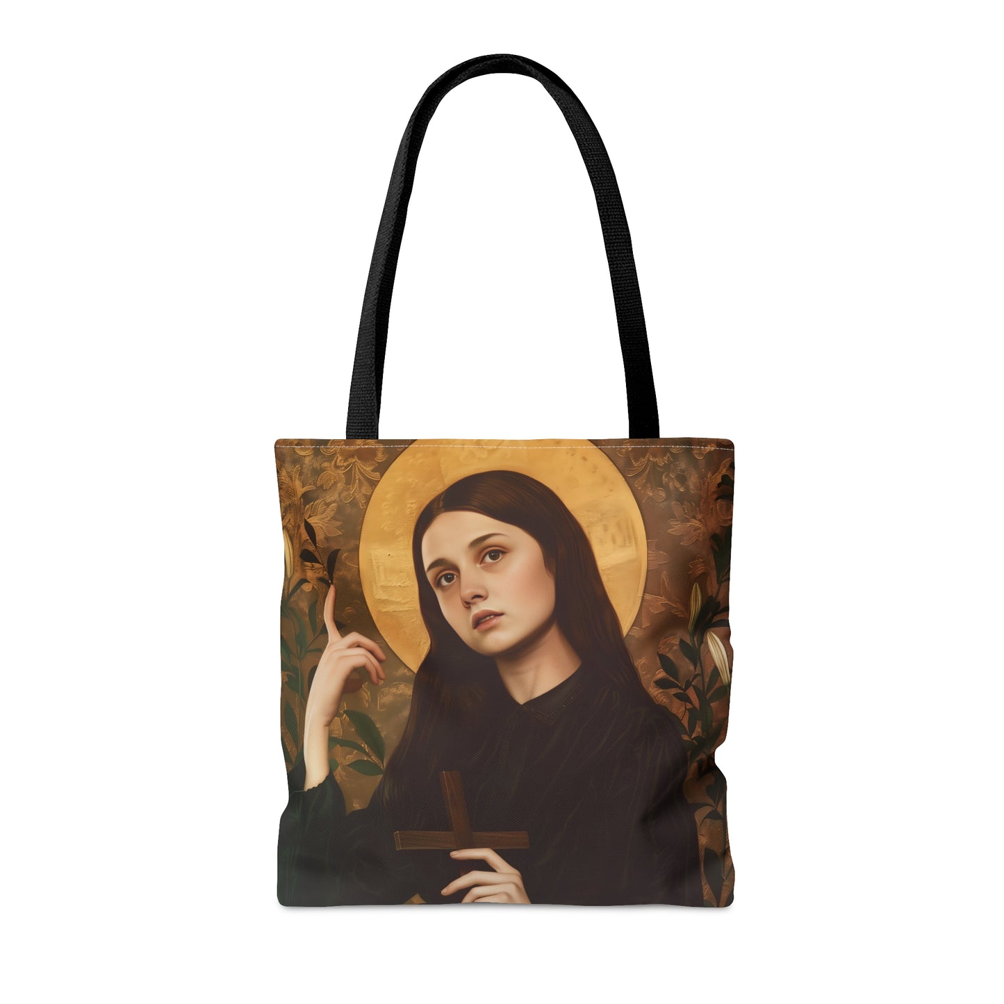 Saint Clelia Barbieri Tote Bag - Large Medium Small Faith Art Bag - Catholic Faith Purse - Religious Carry All