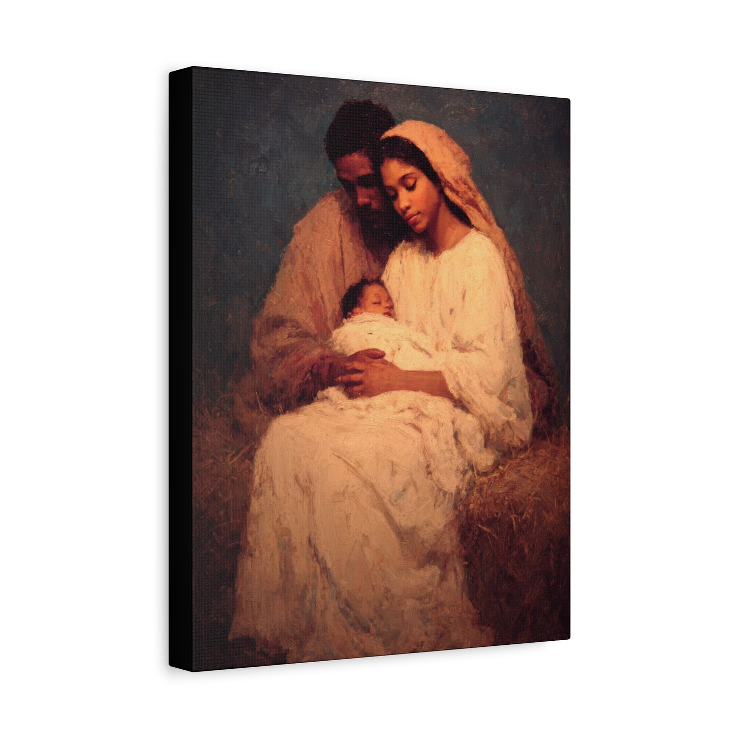 Love Made Visible in the Holy Family - Gallery Wrapped Canvas - Print - Religious Art for your Home - Catholic