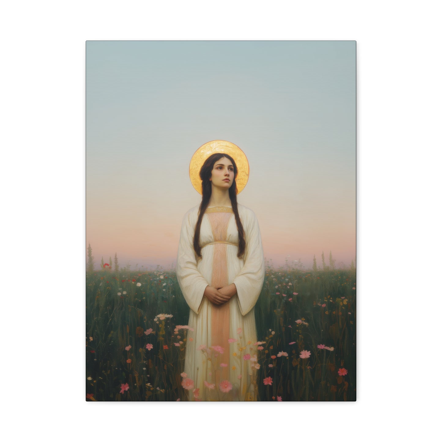 Saint Sabina-  Museum Wrapped Canvas - Sanctified Souls Print - Religious Art for your Home - Catholic Patron Saint Art
