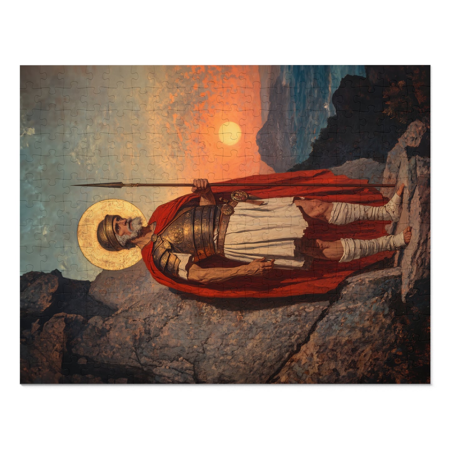 Saint Andrew the Tribune - Puzzle and Keepsake Tin - Religious (30, 110, 252, 500,1000) - Religious Puzzle - Gifts for Catholic Families