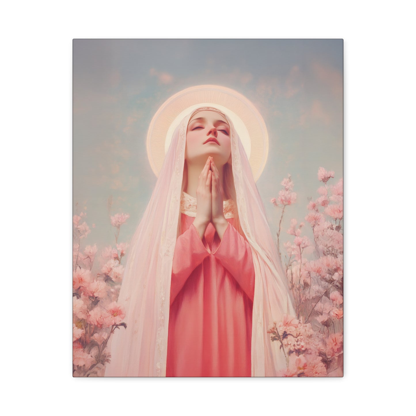 Saint Illuminata - Gallery Wrapped Canvas - Print - Religious Art for your Home - Catholic Art Print