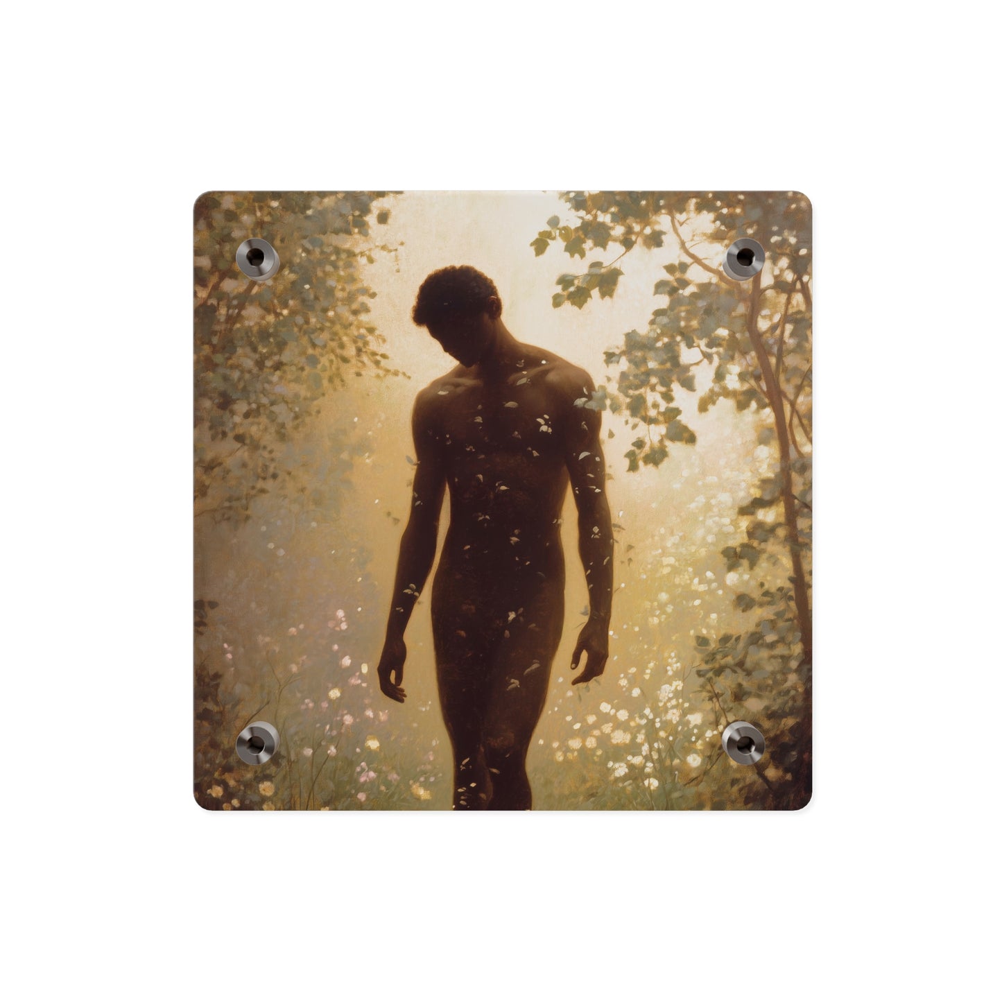 Saint Adam Wall Art Panel - Ready to Hang Acrylic Print - Catholic Saint Art - Patron Saint Print - No Frame needed