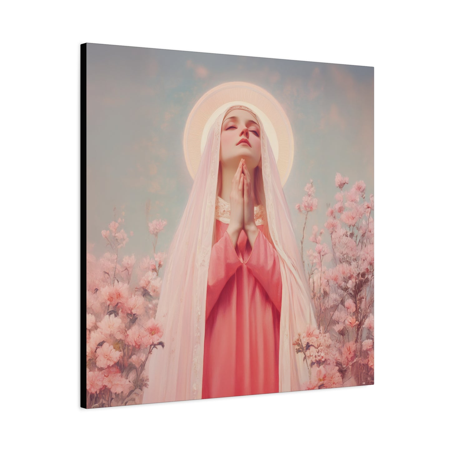 Saint Illuminata - Gallery Wrapped Canvas - Print - Religious Art for your Home - Catholic Art Print