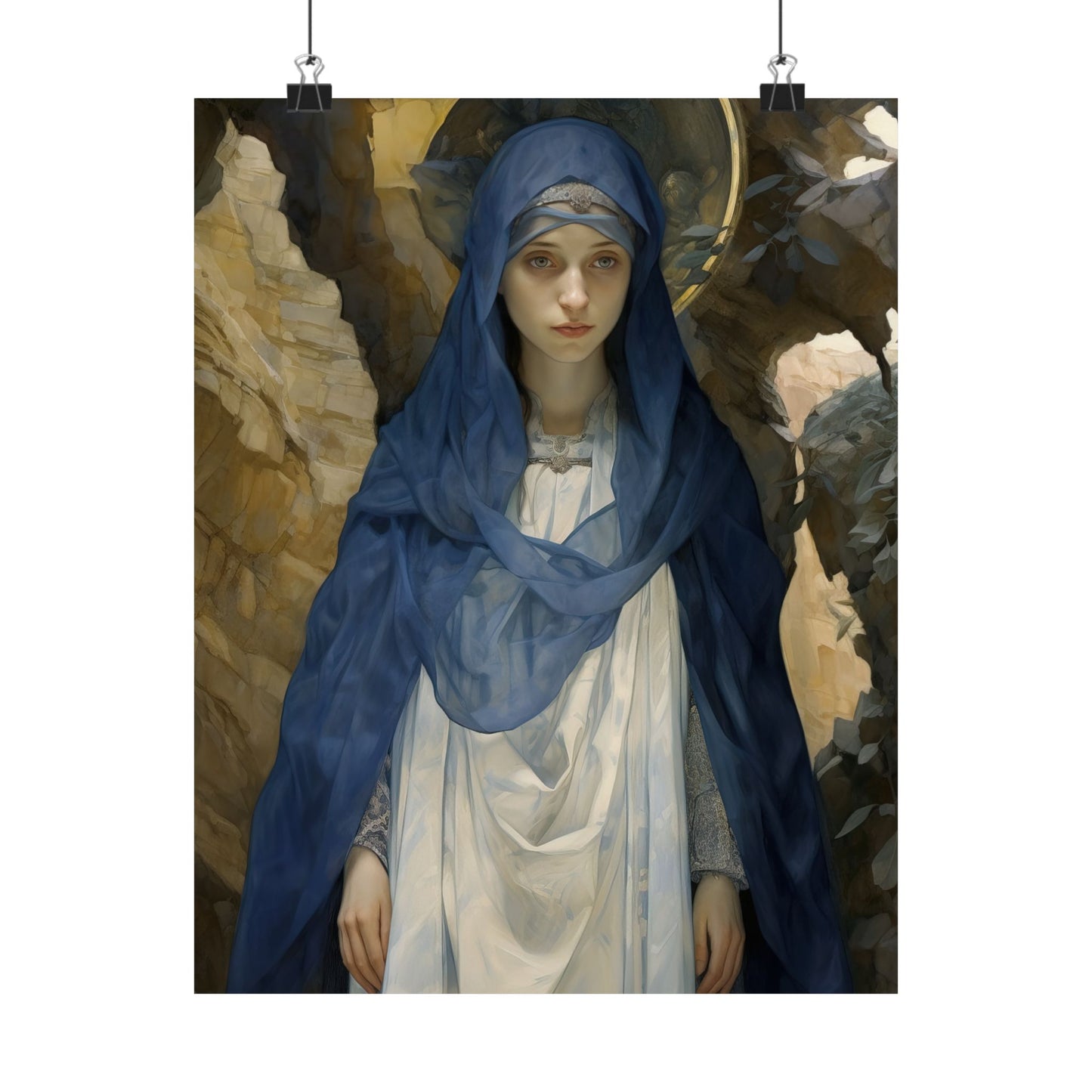 Saint Pelagia - Sanctified Souls Print - Multiple Sizes - Premium Matte Vertical Posters