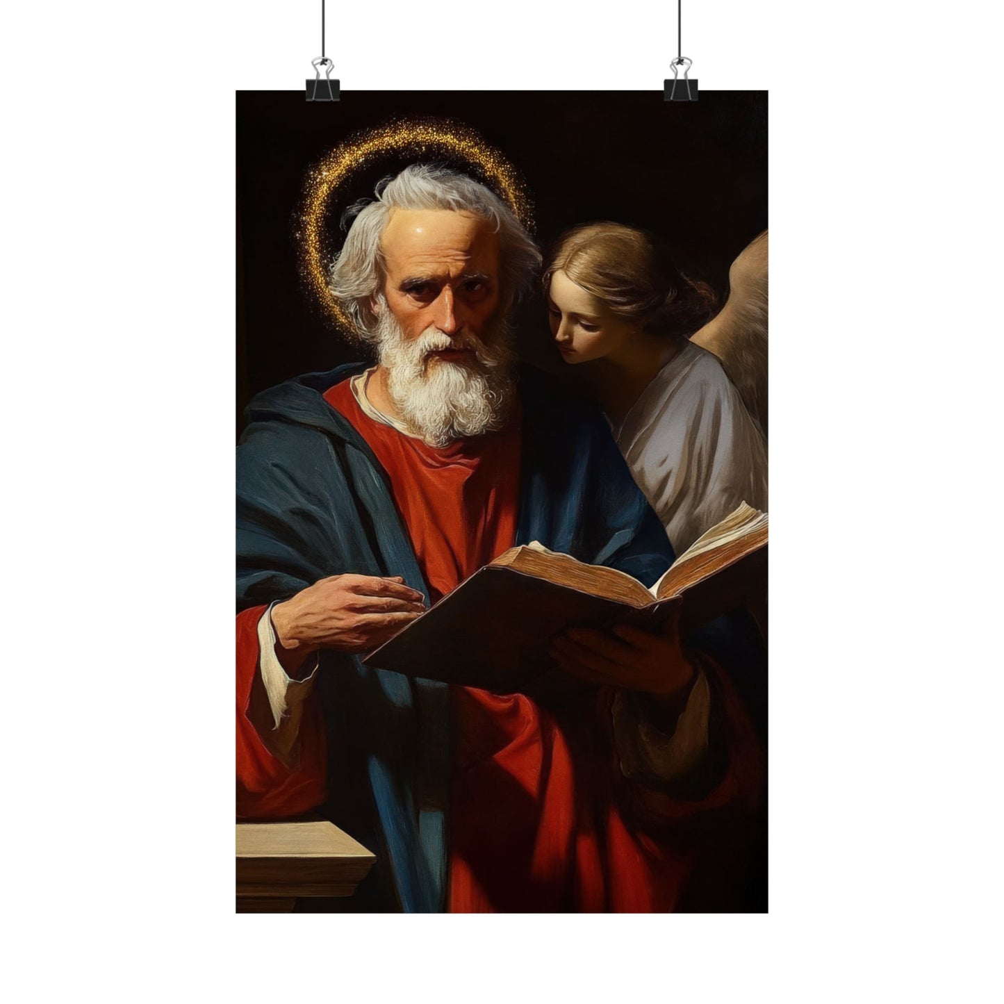 Saint Matthew the Apostle - Sanctified Souls Print - Multiple Sizes - Premium Matte Vertical Posters