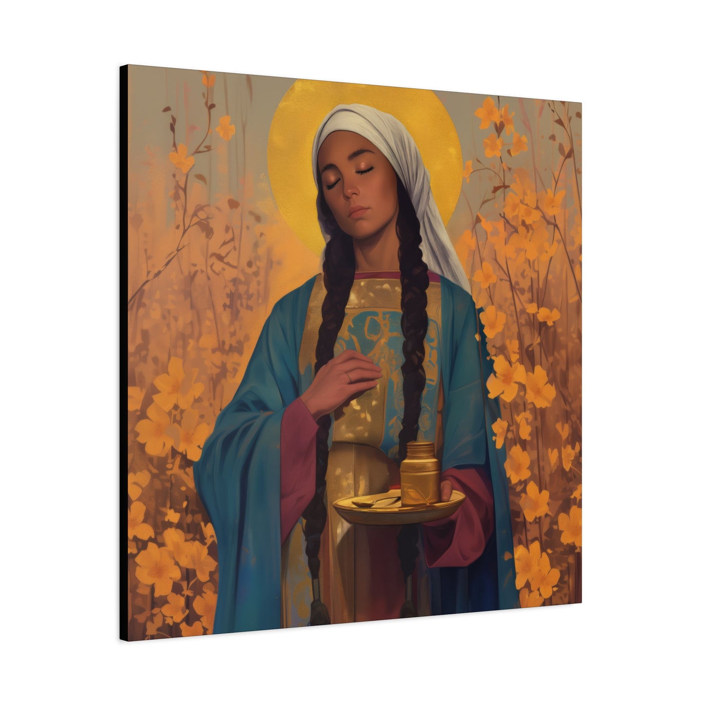 Saint Hermione of Ephesus - Gallery Wrapped Canvas - Print - Religious Art for your Home - Catholic Art Print