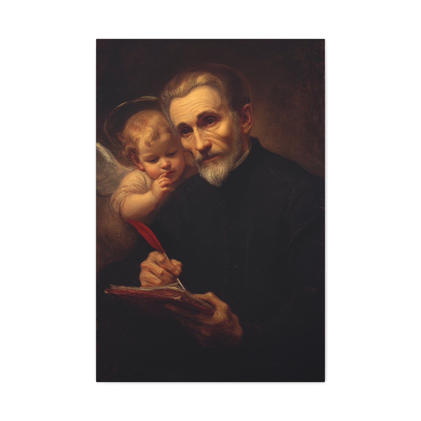 Saint Peter Canisius - Gallery Wrapped Canvas - Print - Religious Art for your Home - Catholic Art Print