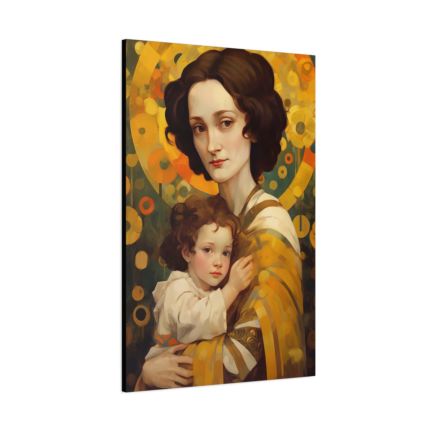 Saint Gianna Beretta Molla  - Gallery Wrapped Canvas - Sanctified Souls Print - Religious Art for your Home