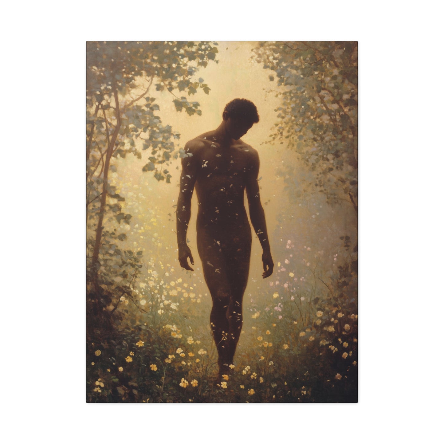 Saint Adam - Museum Wrapped Canvas - Sanctified Souls Print - Religious Art for your Home
