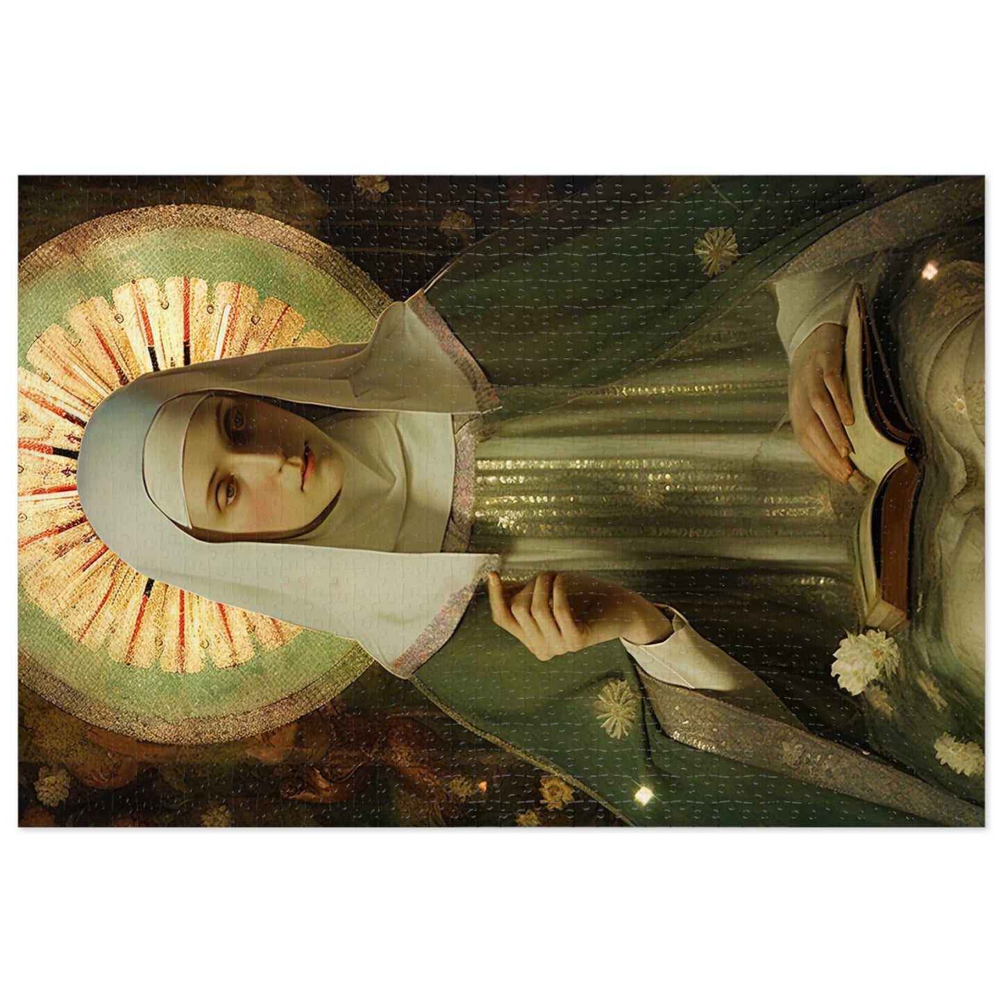 Saint Ingrid of Sweden - Puzzle and Keepsake Tin - Religious Jigsaw Puzzle (30, 110, 252, 500,1000-Piece) - Religious Puzzle