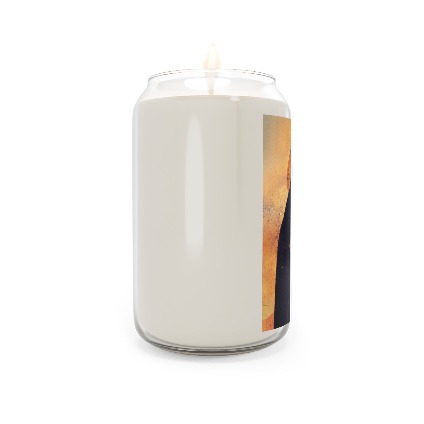 Saint Syncletica of Alexandria - Desert Mother - Scented Prayer Candle, 13.75oz - Tall Size - Religious Prayer Candle