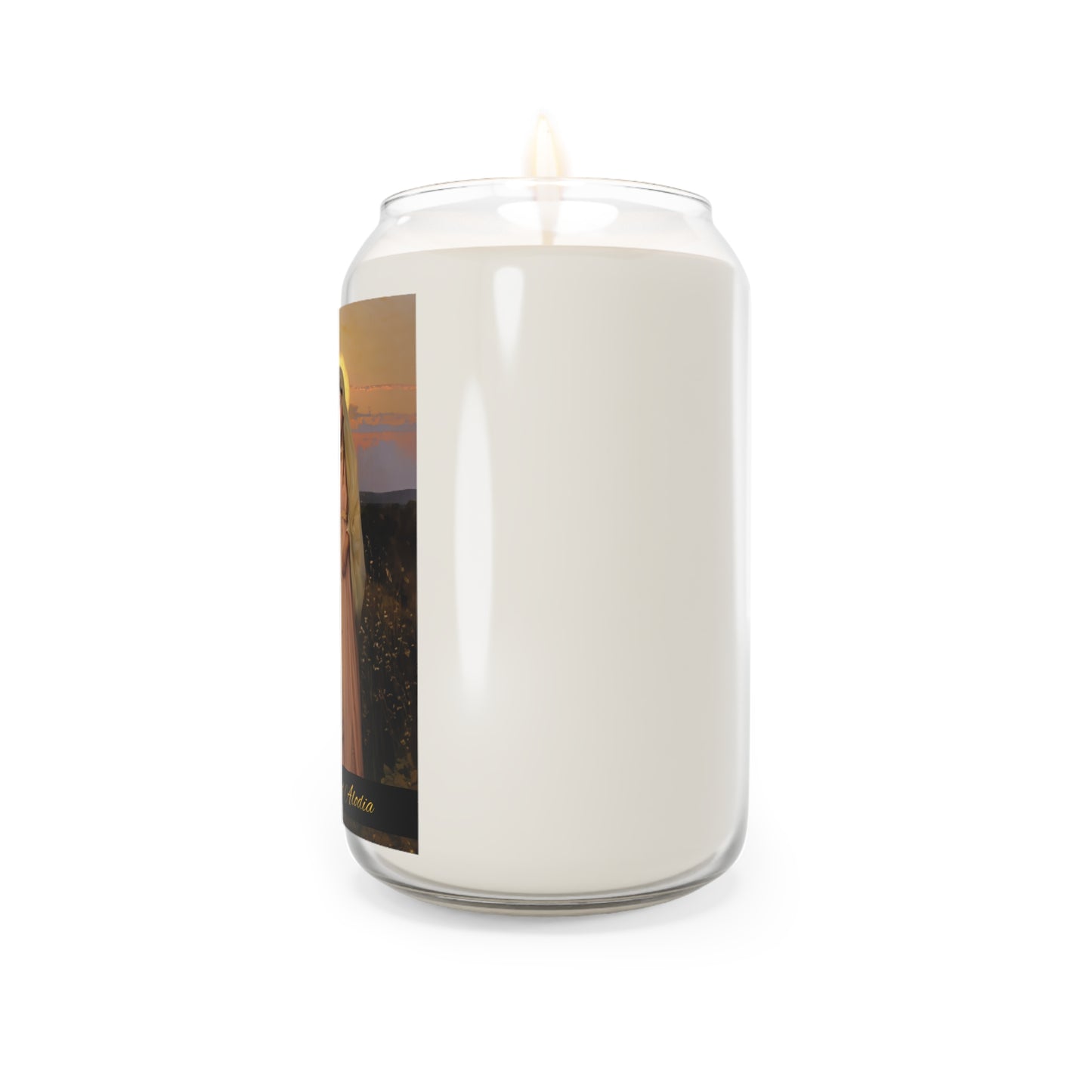 Saints Nunilo and Alodia - Scented Prayer Candle, 13.75oz -  Candle - Catholic Art - prayer room Scented Candle - Catholic Saint Art