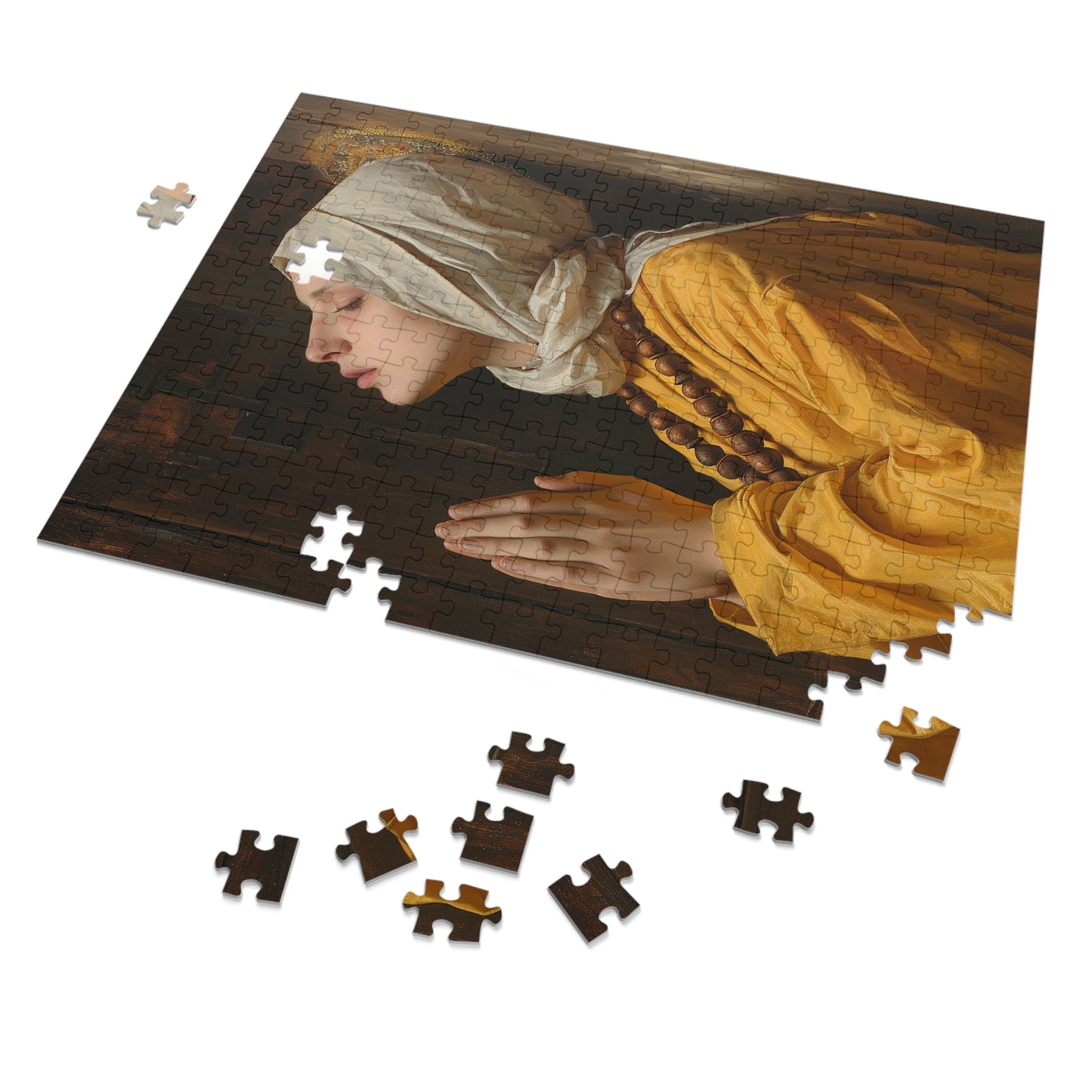 Blessed Yvette of Huy - Puzzle and Keepsake Tin - Jigsaw Puzzle (30, 110, 252, 500,1000-Piece) - Religious Puzzle