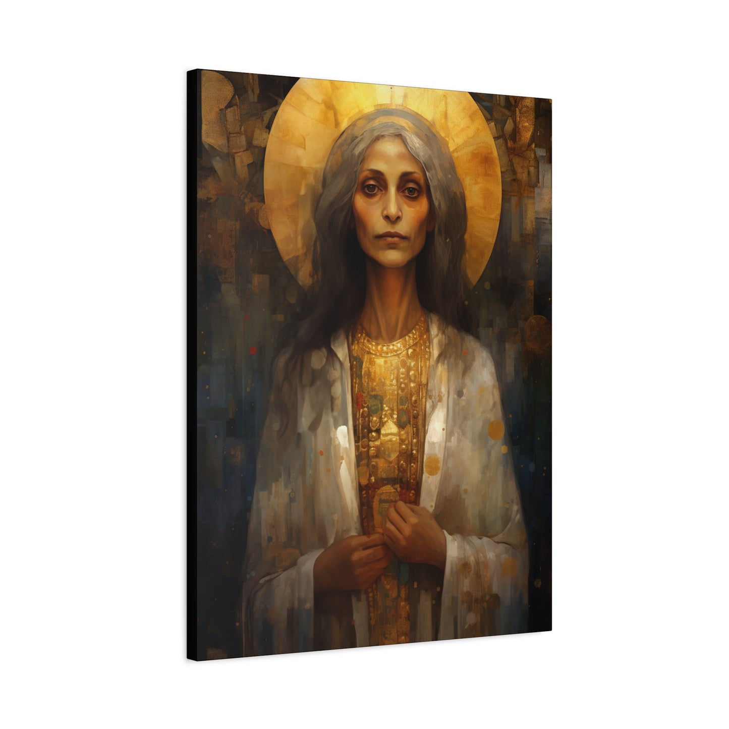 Saint Mary of Egypt - Museum Wrapped Canvas - Sanctified Souls Print - Religious Art for your Home