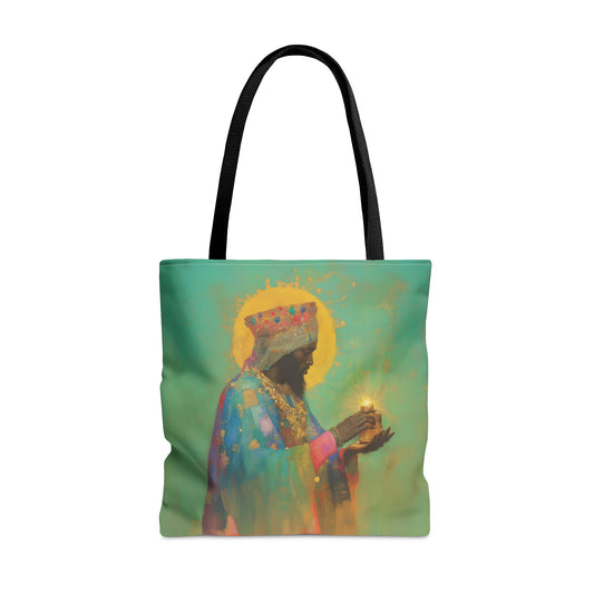 Balthazar and the Gift of Foretold Sorrow - 3 Wise Men - Tote Bag - Large Medium Small Faith Art Bag - Re usable Tote Purse - Double Sided