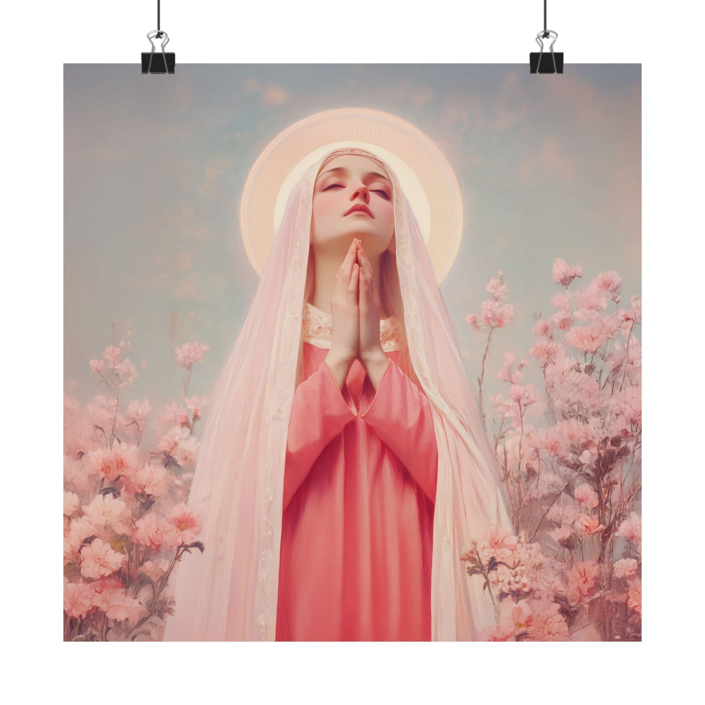 Saint Illuminata - Sanctified Souls Print - Multiple Sizes - Premium Matte Vertical Posters