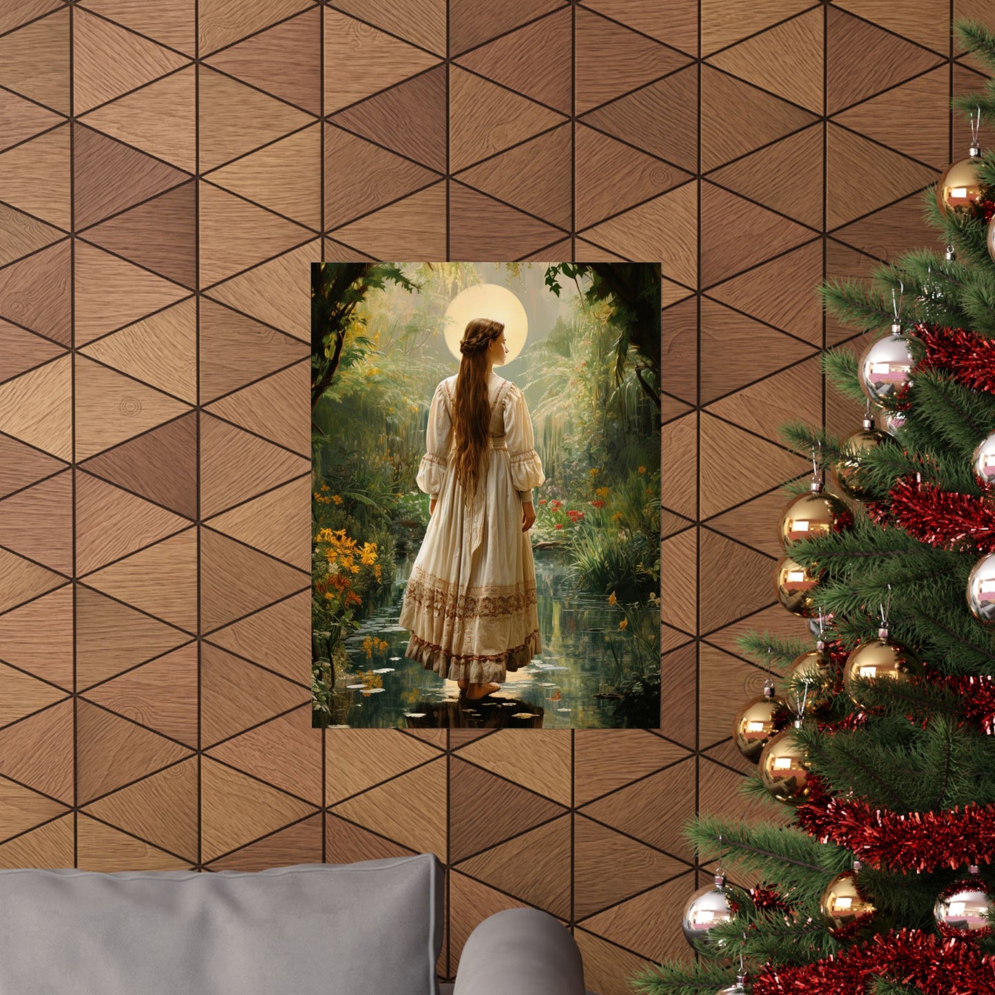 Saint Narcisa de Jesús Martillo Moran - Sanctified Souls Print - Multiple Sizes - Premium Matte Vertical Posters