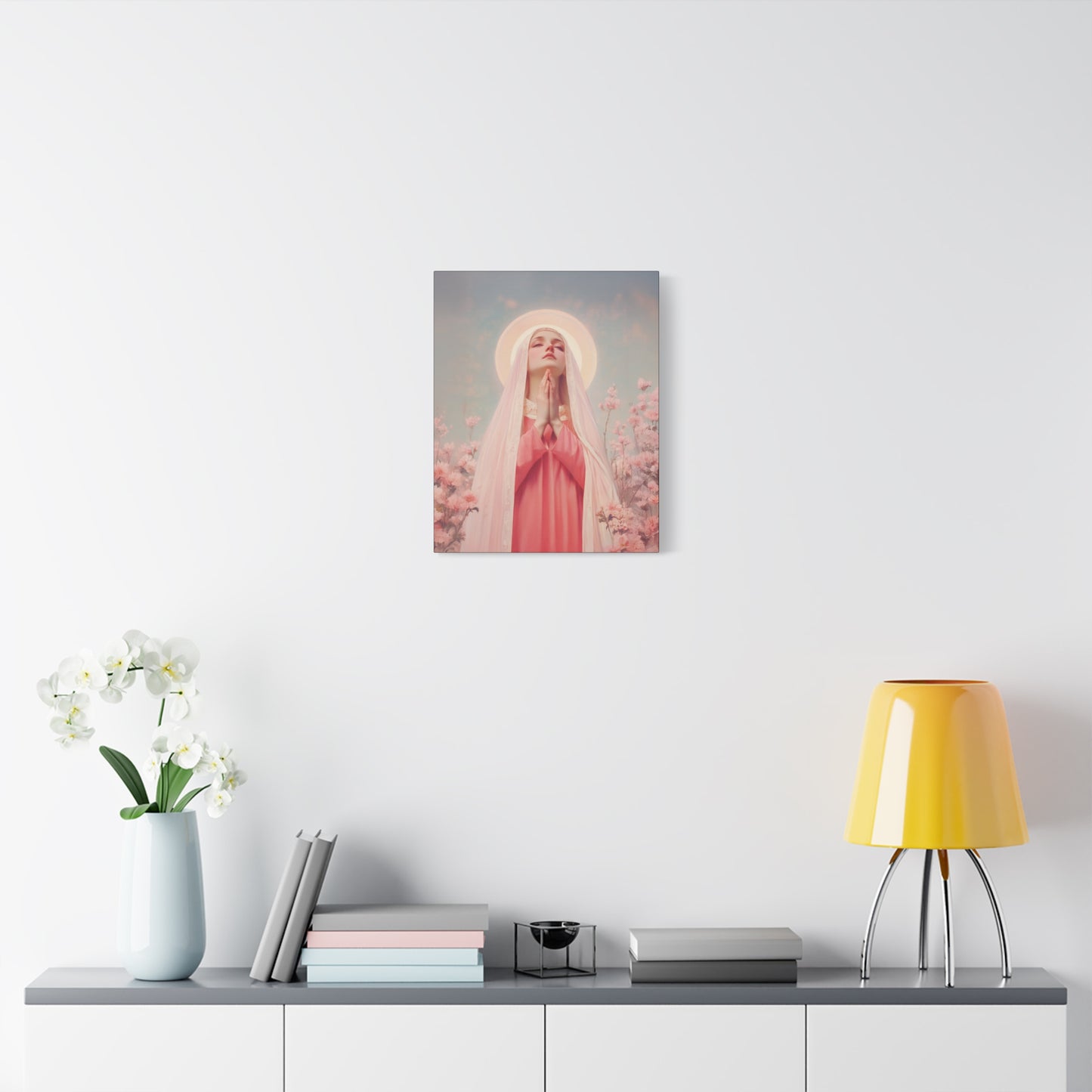Saint Illuminata - Gallery Wrapped Canvas - Print - Religious Art for your Home - Catholic Art Print