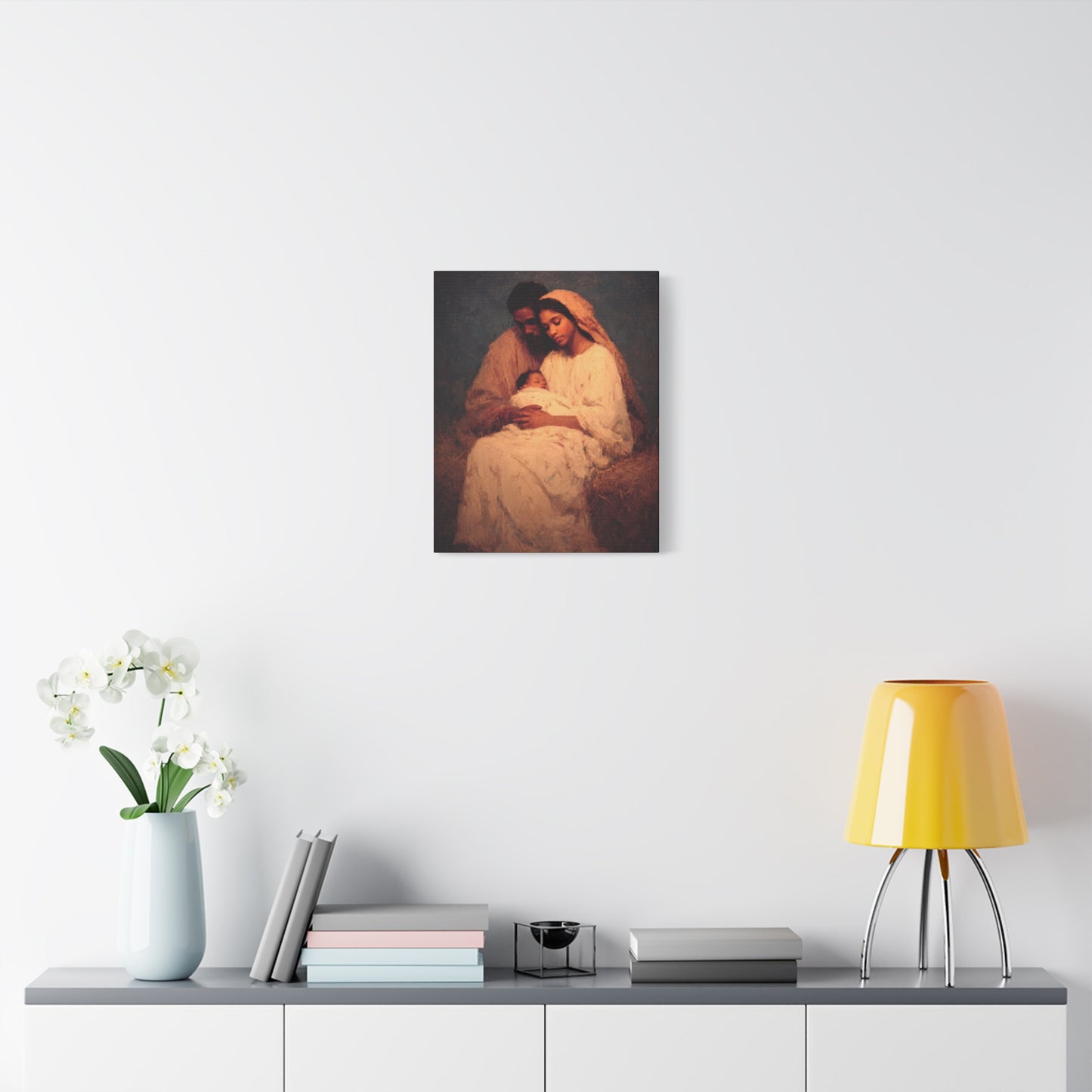 Love Made Visible in the Holy Family - Gallery Wrapped Canvas - Print - Religious Art for your Home - Catholic