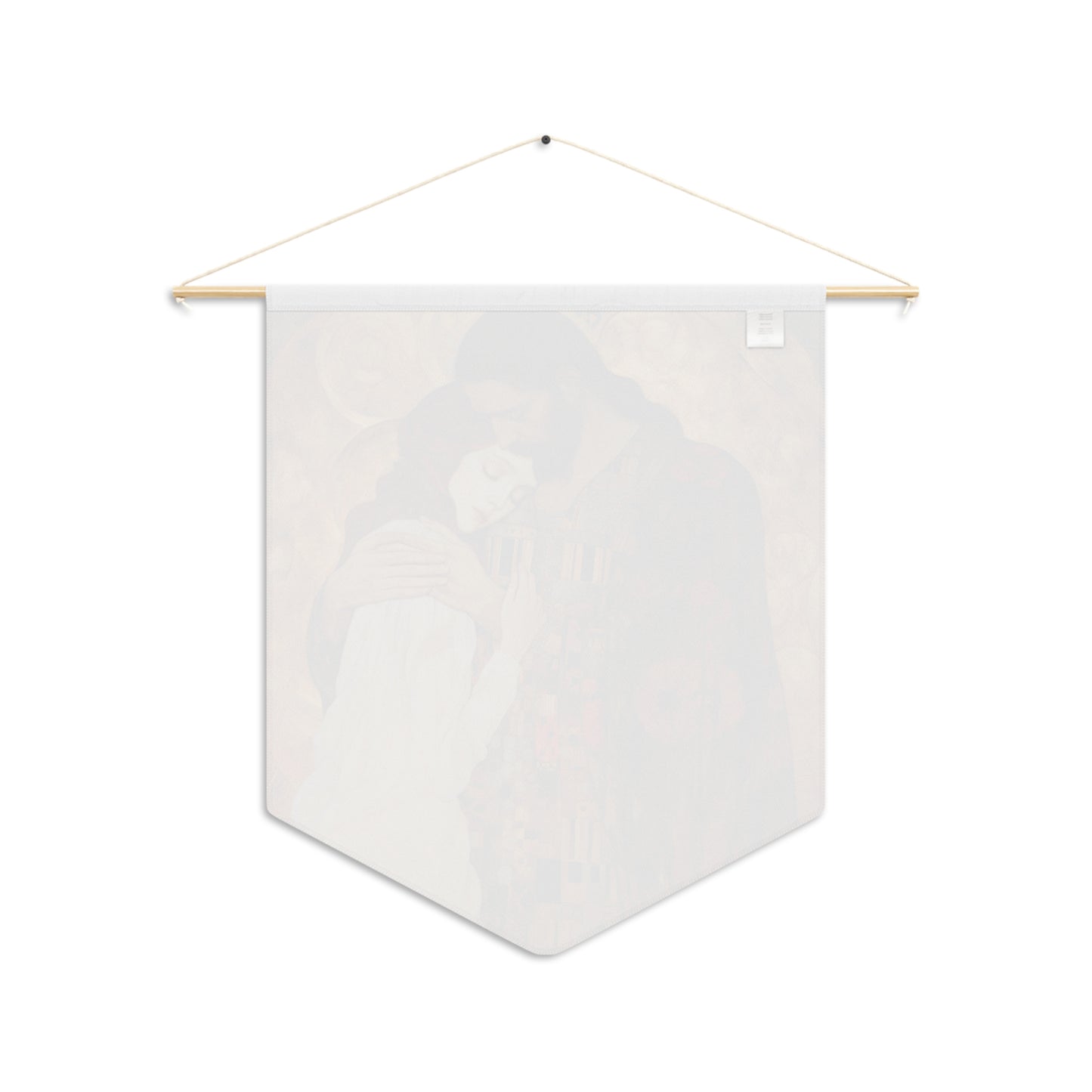 Christ Embracing Mary Magdalene Wall Banner / Wall Hanging / Pennant - Prayer room Art - 18" x 21"