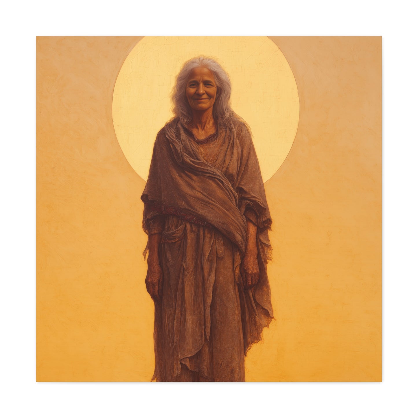 Saint Mary of Egypt - Desert Mother - Gallery Wrapped Canvas - Print - Religious Art for your Home - Catholic Art