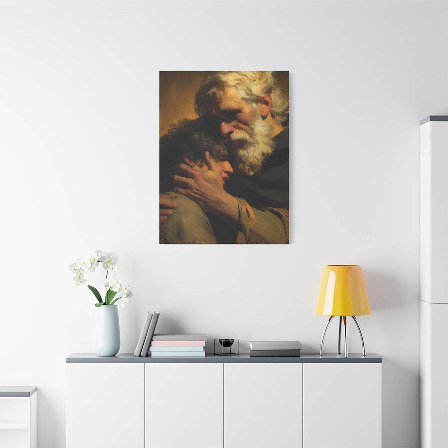 The Return of the Prodigal Son - Gallery Wrapped Canvas - Print - Religious Art for your Home - Catholic Art Print
