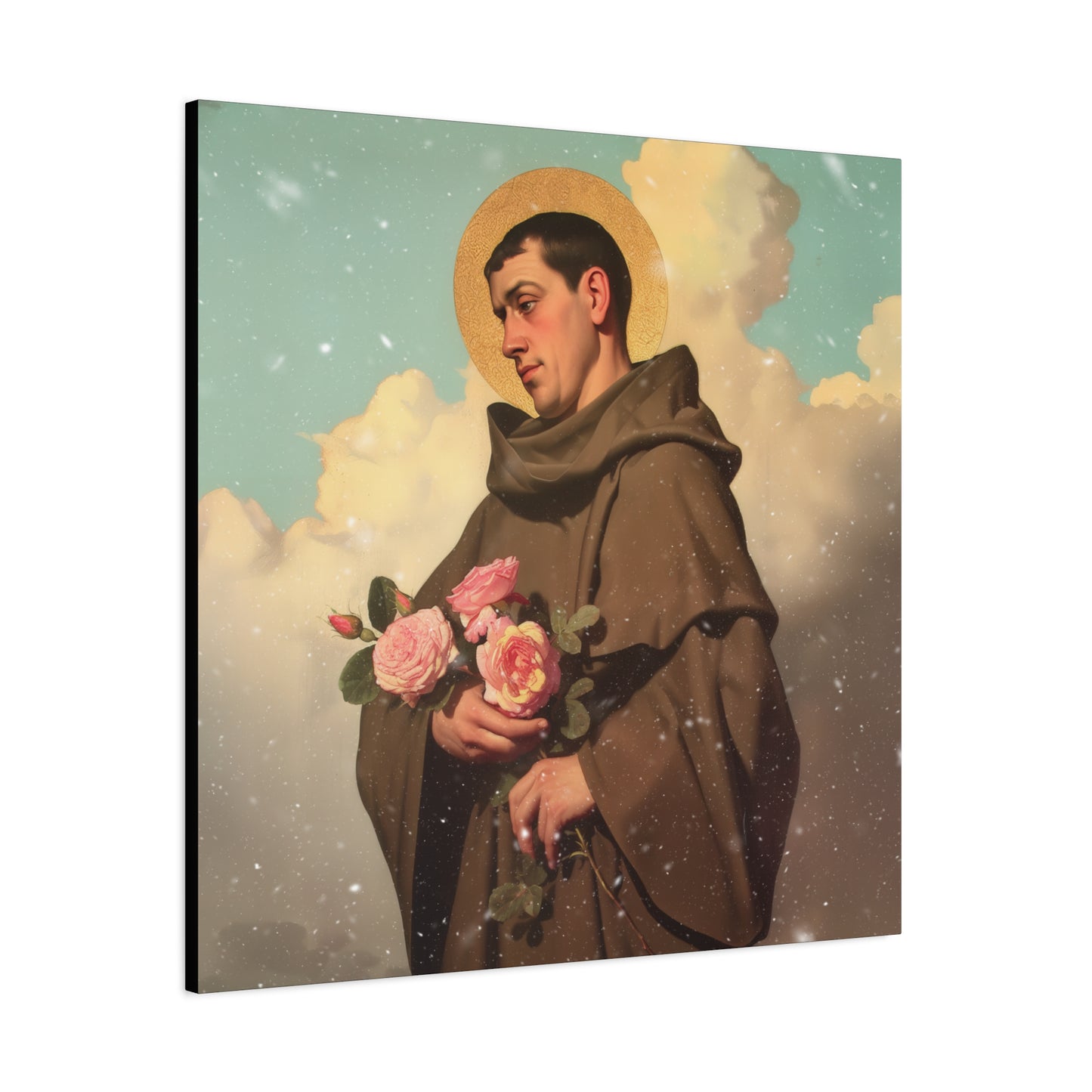 Saint Didacus of Alcala - Gallery Wrapped Canvas - Print - Religious Art for your Home - Catholic Art