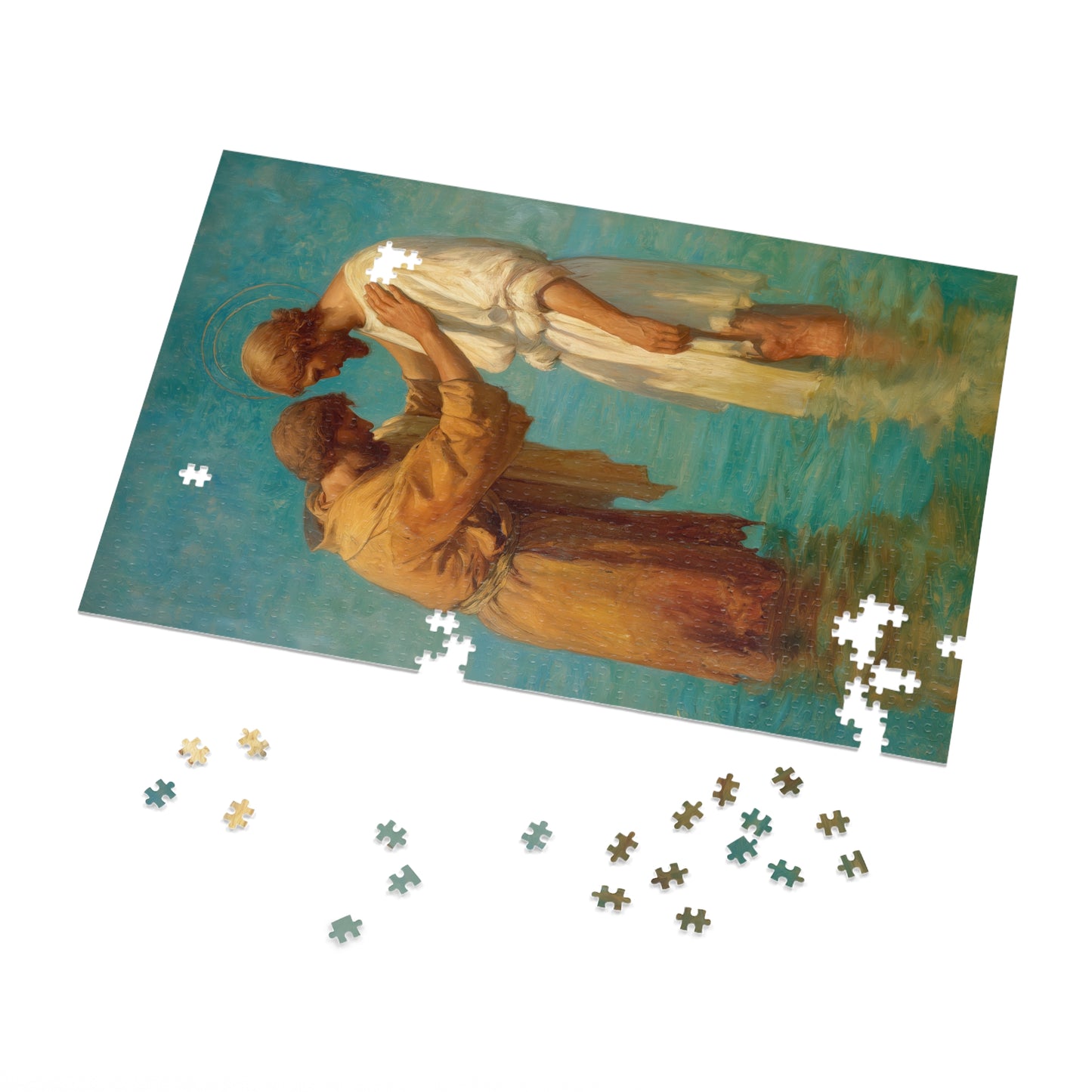 Saint John the Baptist, Servant of the Dawn - Puzzle & Keepsake Tin - Religious Jigsaw Puzzle (30, 110, 252, 500,1000-Piece) - Catholic