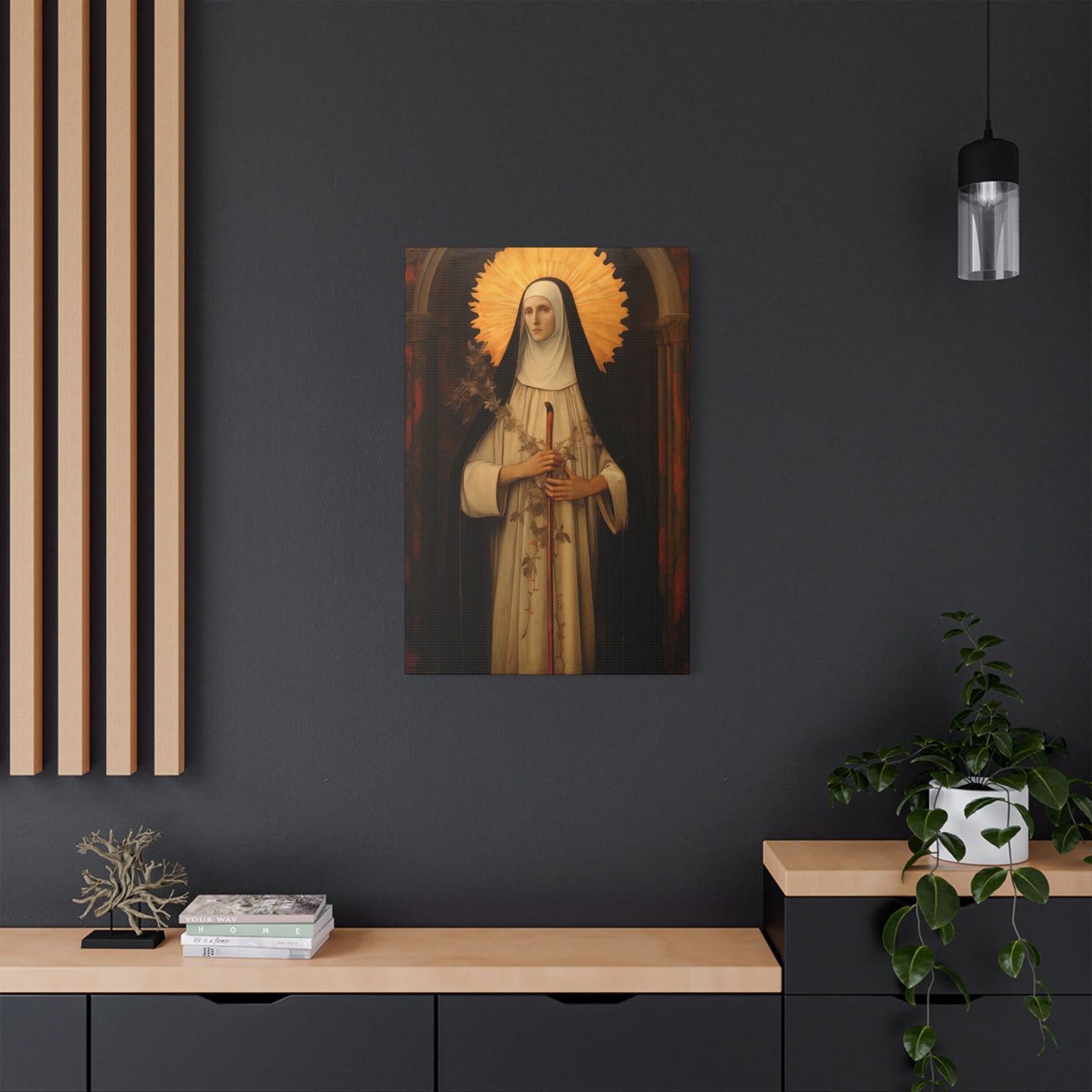 Saint Margaret of Castello - Museum Wrapped Canvas - Sanctified Souls Print - Religious Art for your Home - Blessed Margaret of Castello