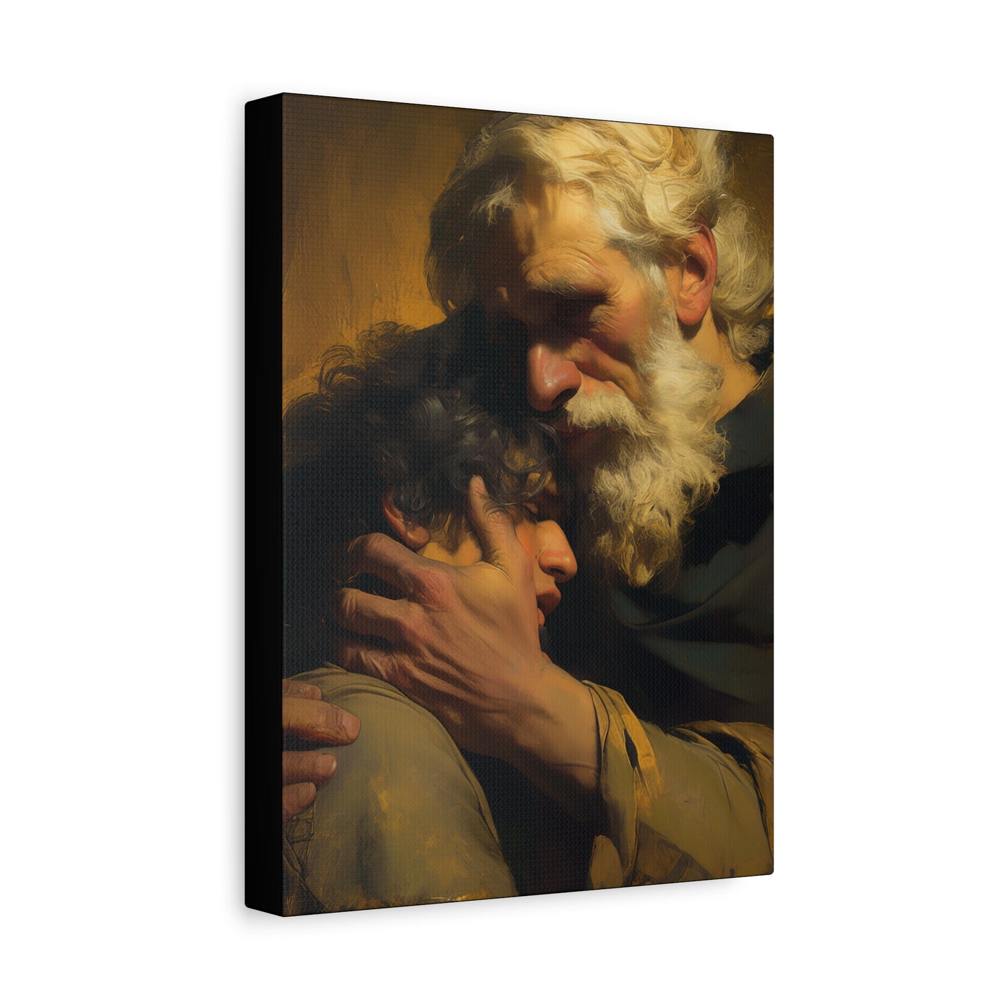 The Return of the Prodigal Son - Gallery Wrapped Canvas - Print - Religious Art for your Home - Catholic Art Print