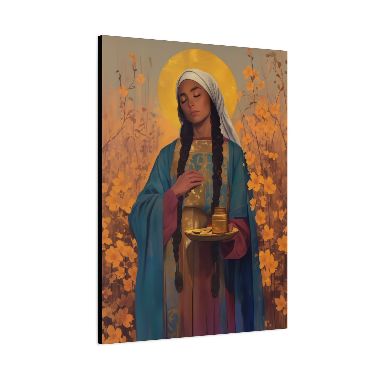 Saint Hermione of Ephesus - Gallery Wrapped Canvas - Print - Religious Art for your Home - Catholic Art Print