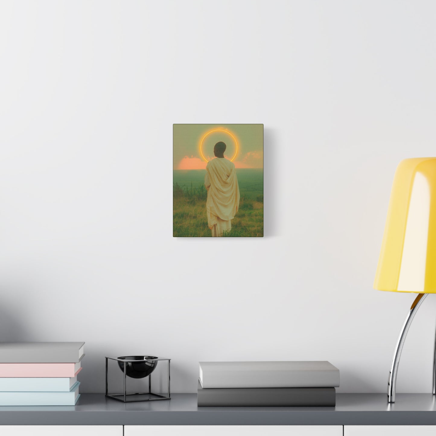 Saint Charles Lwanga -  Museum Wrapped Canvas - Sanctified Souls Print - Religious Art for your Home - Catholic Patron Saint Art
