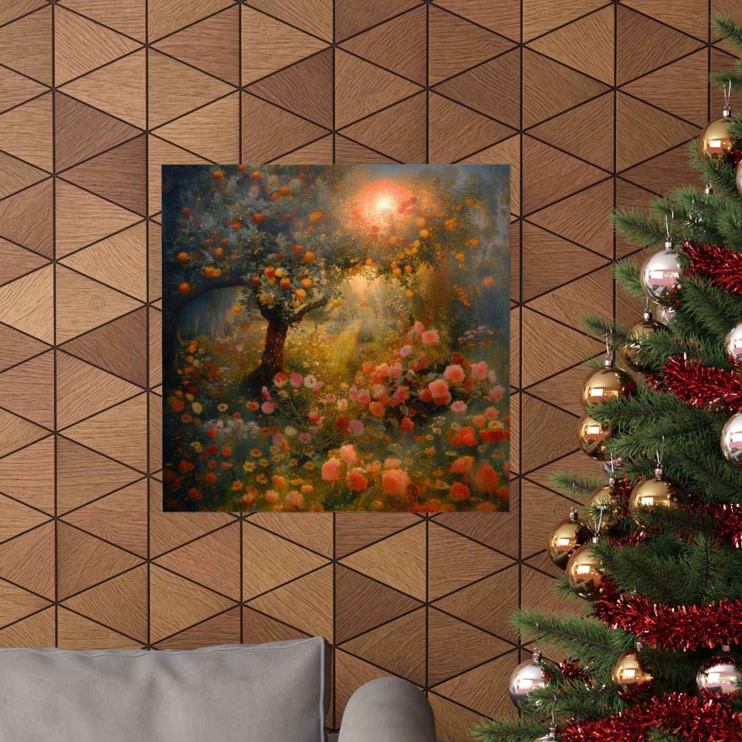 Eden in the Morning of the World - Sanctified Souls Print - Multiple Sizes - Premium Matte Vertical Posters
