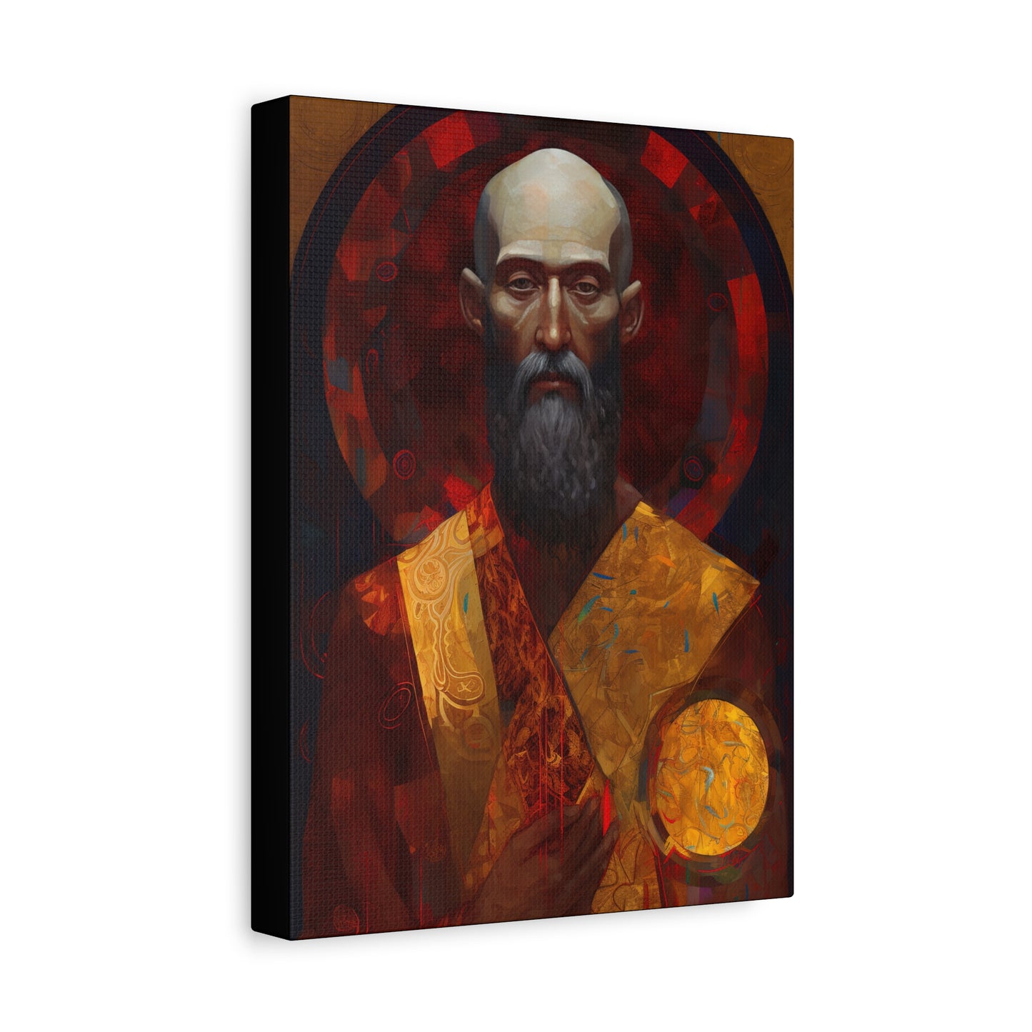 Saint Bartholomew Canvas Print - Multiple Sizes - Catholic Home art - Museum Wrapped Canvas - Sanctified Souls Print