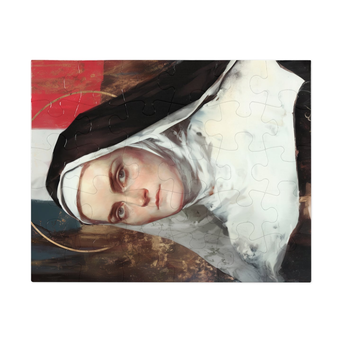 Saint Jeanne-Antide Thouret - Puzzle and Keepsake Tin - Religious (30, 110, 252, 500,1000) - Religious Puzzle - Gifts for Catholic Families