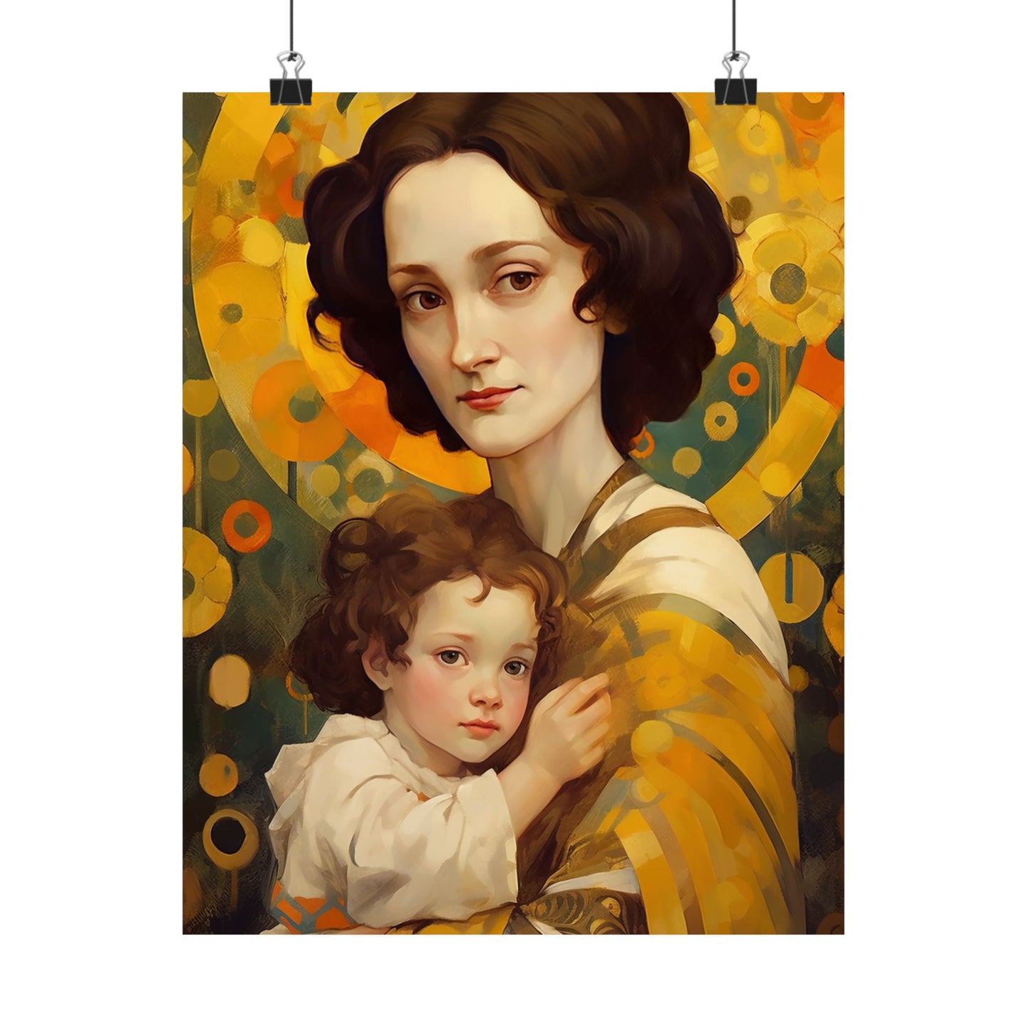 Saint Gianna Beretta Molla  Print - Sanctified Souls Print - Multiple Sizes - Premium Matte Vertical Posters