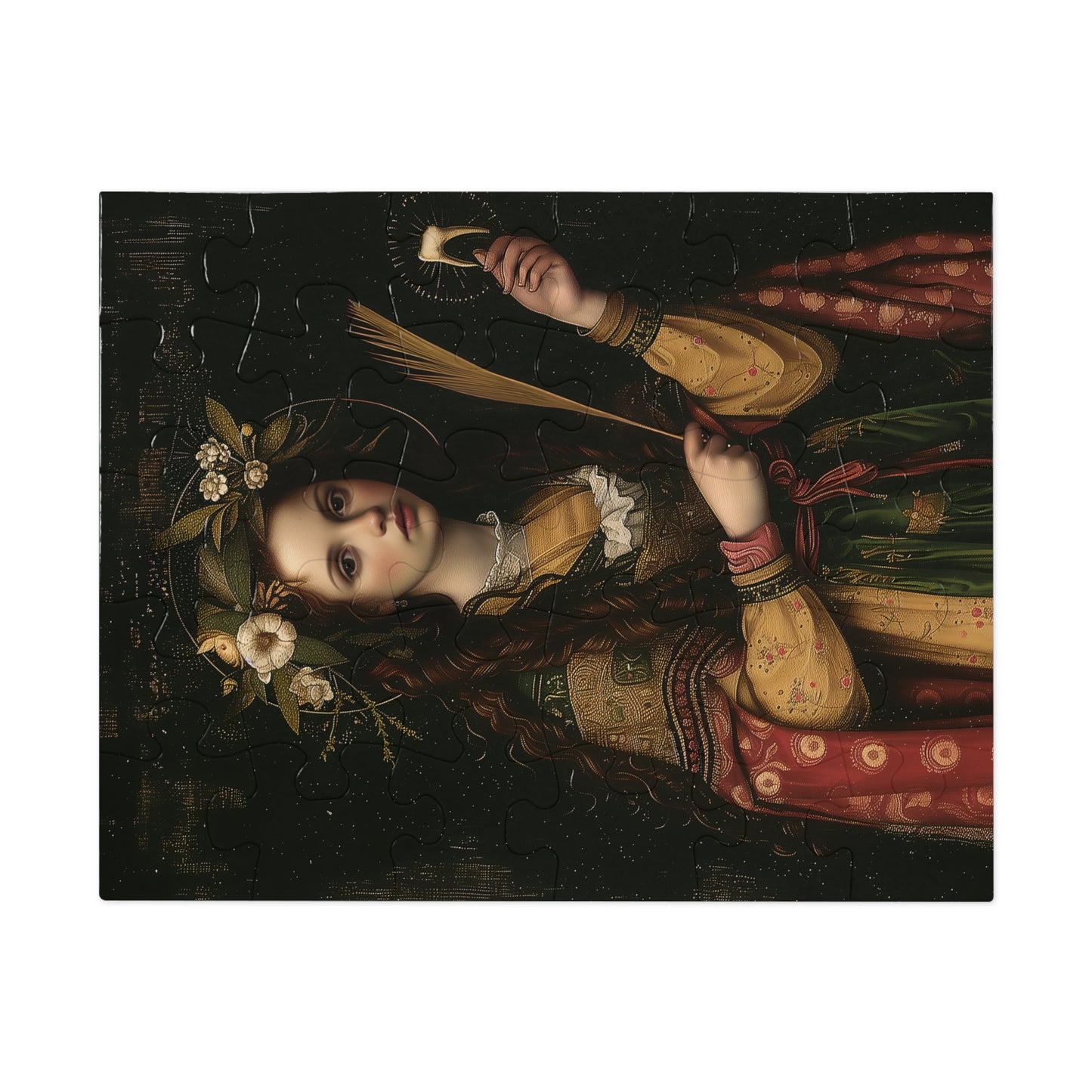 Saint Apollonia - Puzzle and Keepsake Tin - Religious (30, 110, 252, 500,1000) - Religious Catholic Puzzle Art