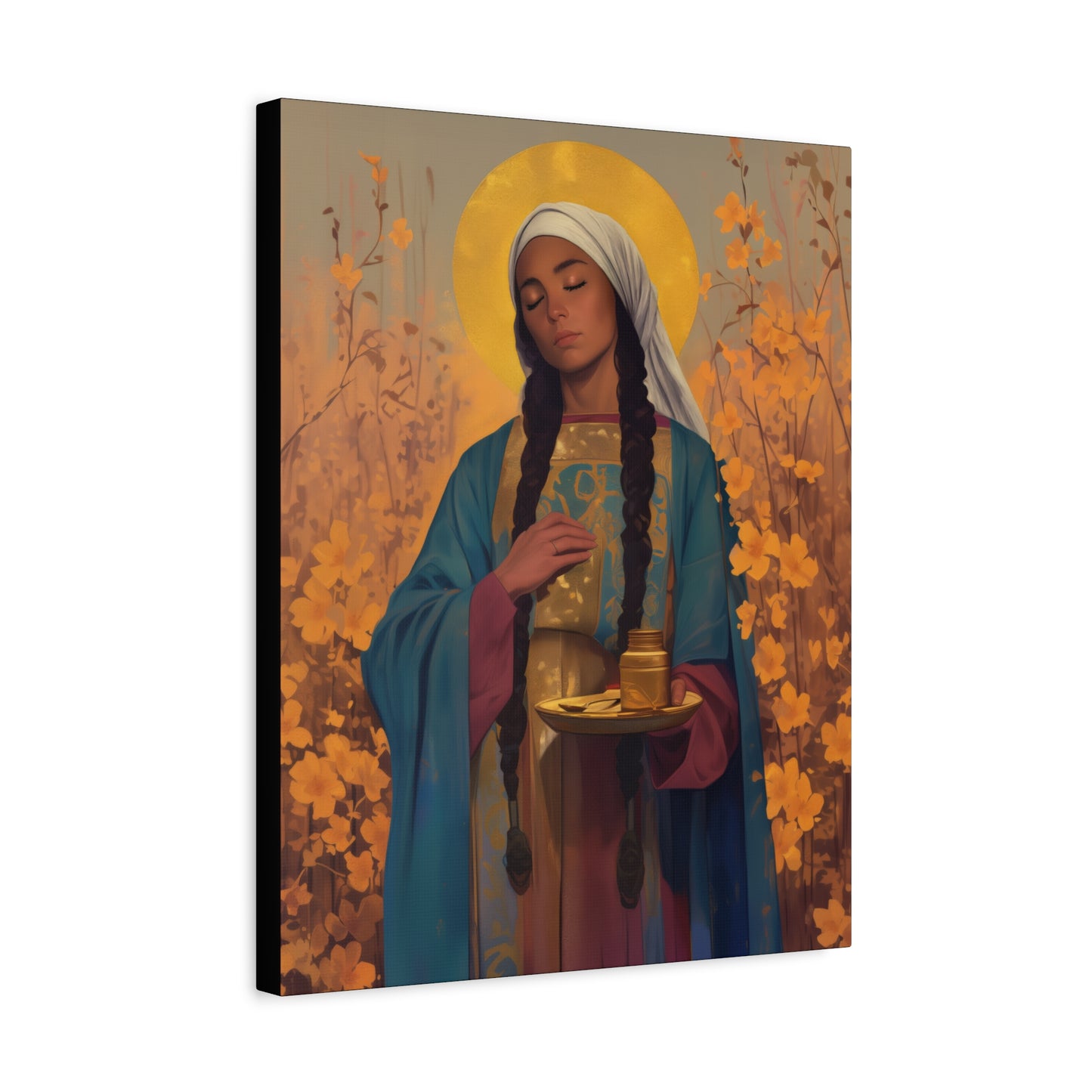 Saint Hermione of Ephesus - Gallery Wrapped Canvas - Print - Religious Art for your Home - Catholic Art Print