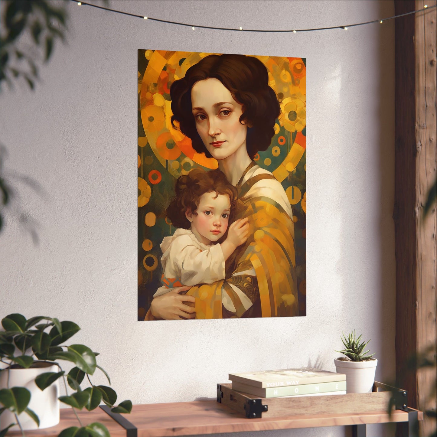 Saint Gianna Beretta Molla  Print - Sanctified Souls Print - Multiple Sizes - Premium Matte Vertical Posters