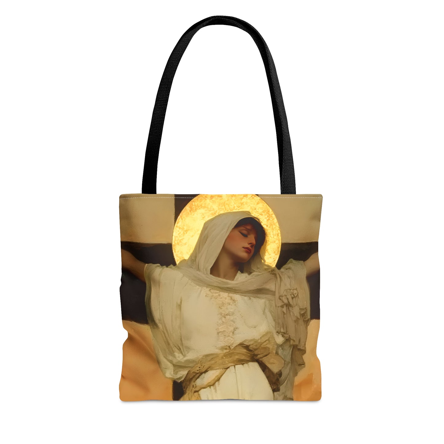 Saint Julia of Carthage Tote Bag - Large Medium Small Faith Art Bag - Catholic Faith Purse - Religious Carry All Reusable Tote Bag